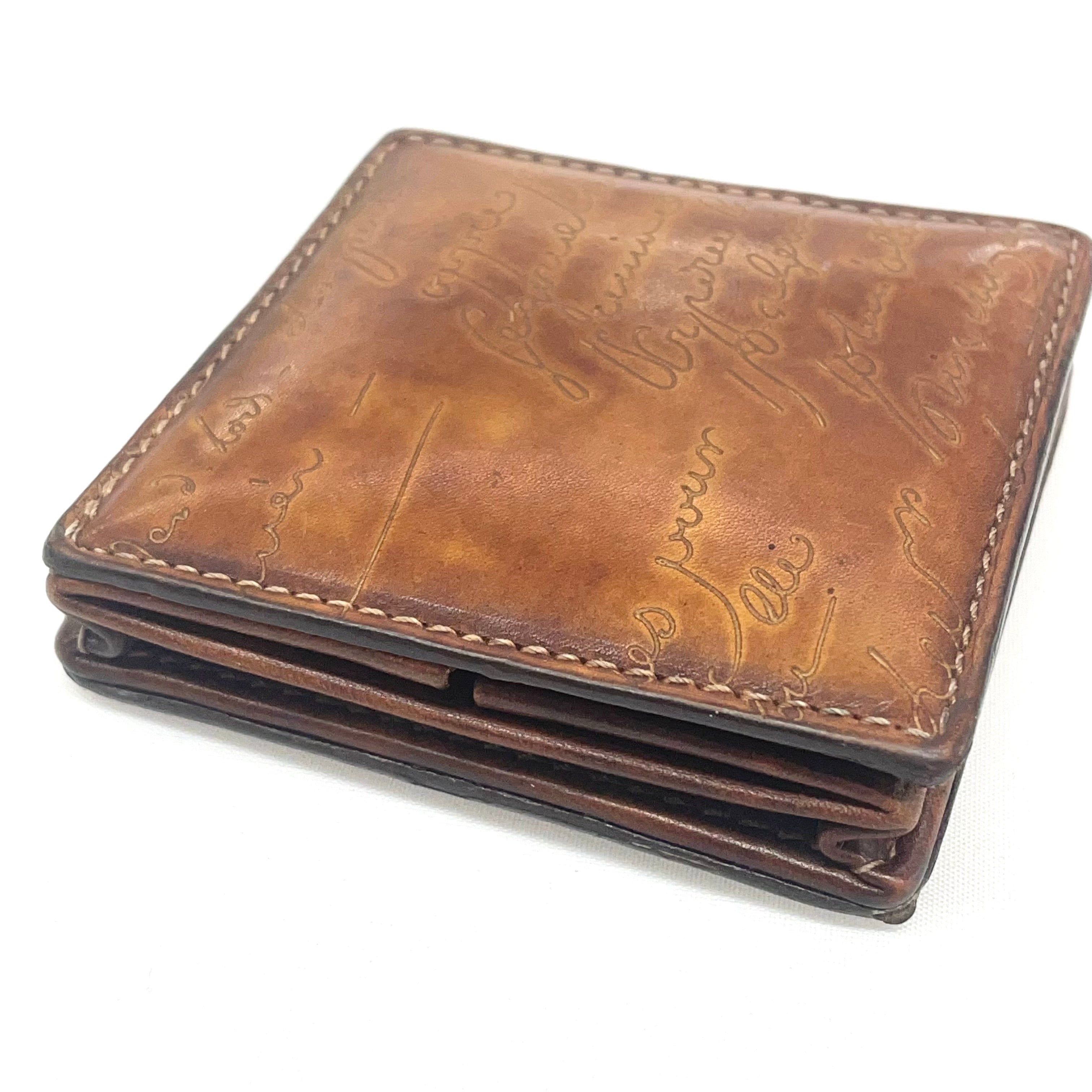 Berluti_(ベルルッティ)_カリグラフィ _スクリットレザーコインパース_中古品