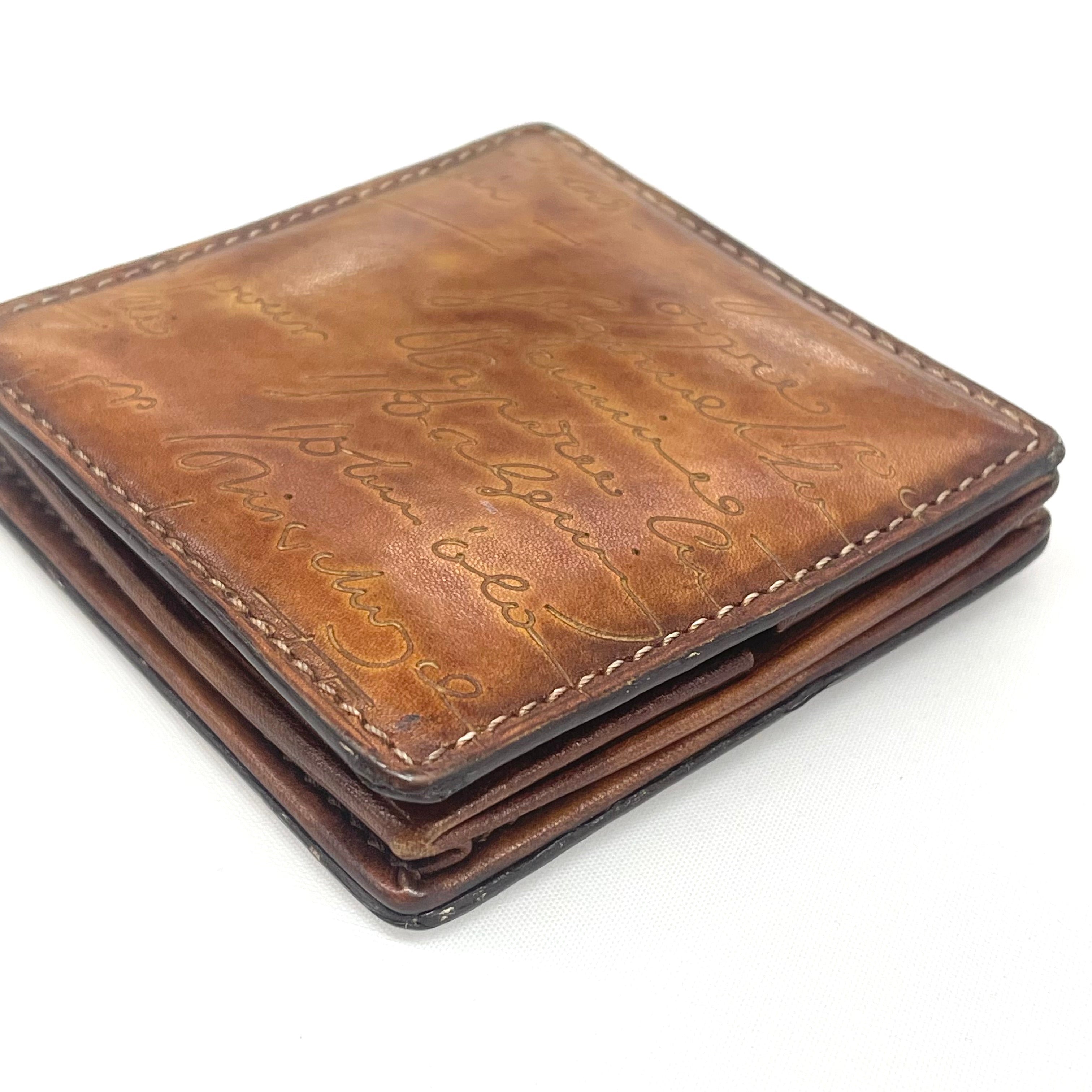 Berluti_(ベルルッティ)_カリグラフィ _スクリットレザーコインパース_中古品