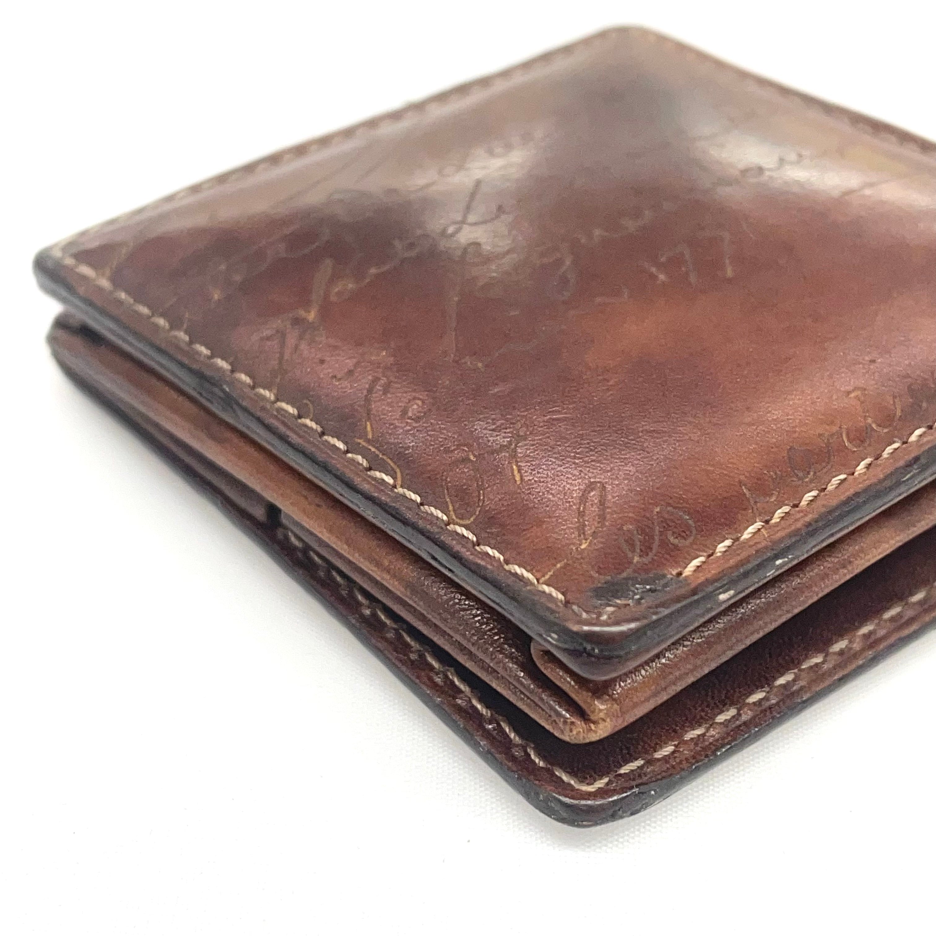 Berluti_(ベルルッティ)_カリグラフィ _スクリットレザーコインパース_中古品