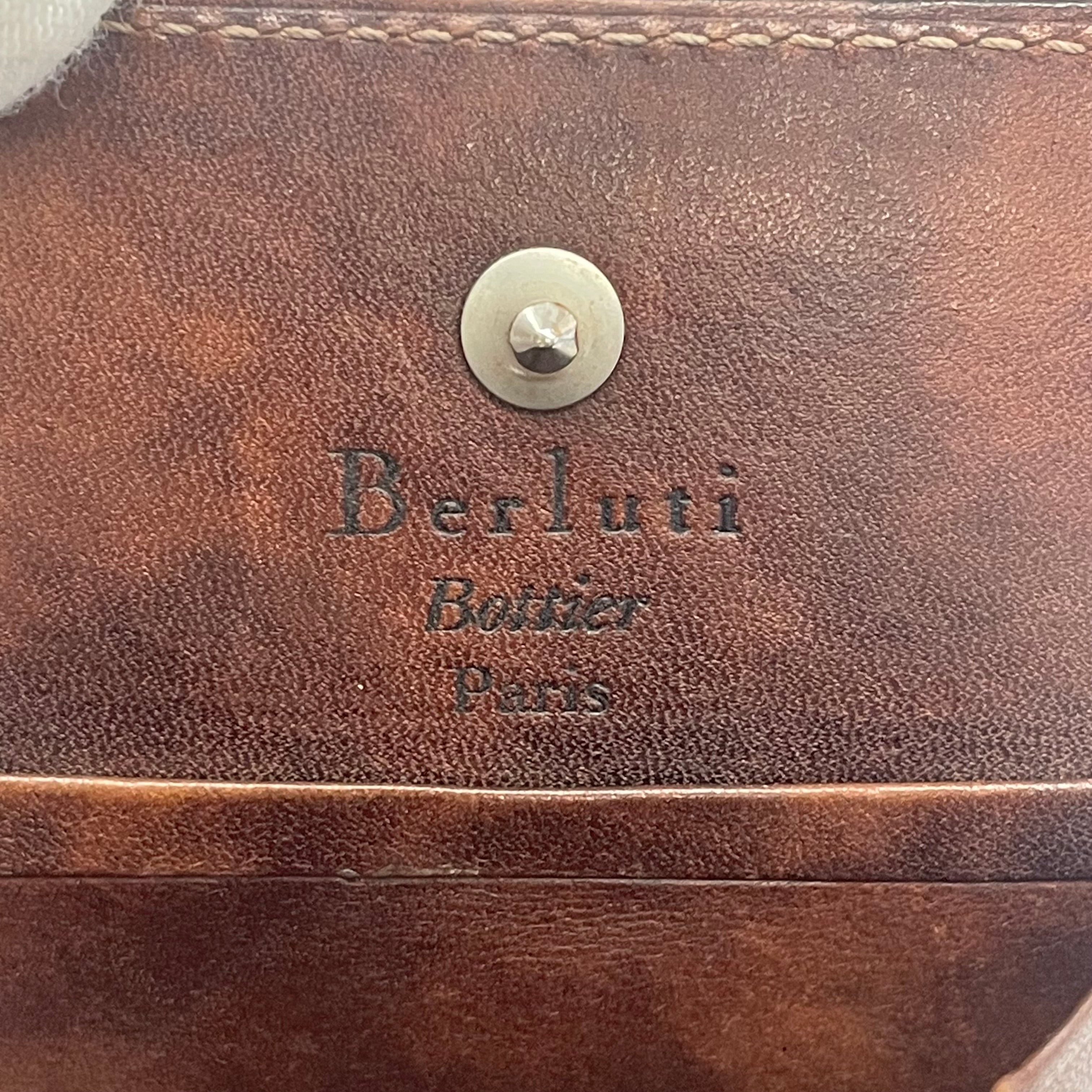 Berluti_(ベルルッティ)_カリグラフィ _スクリットレザーコインパース_中古品
