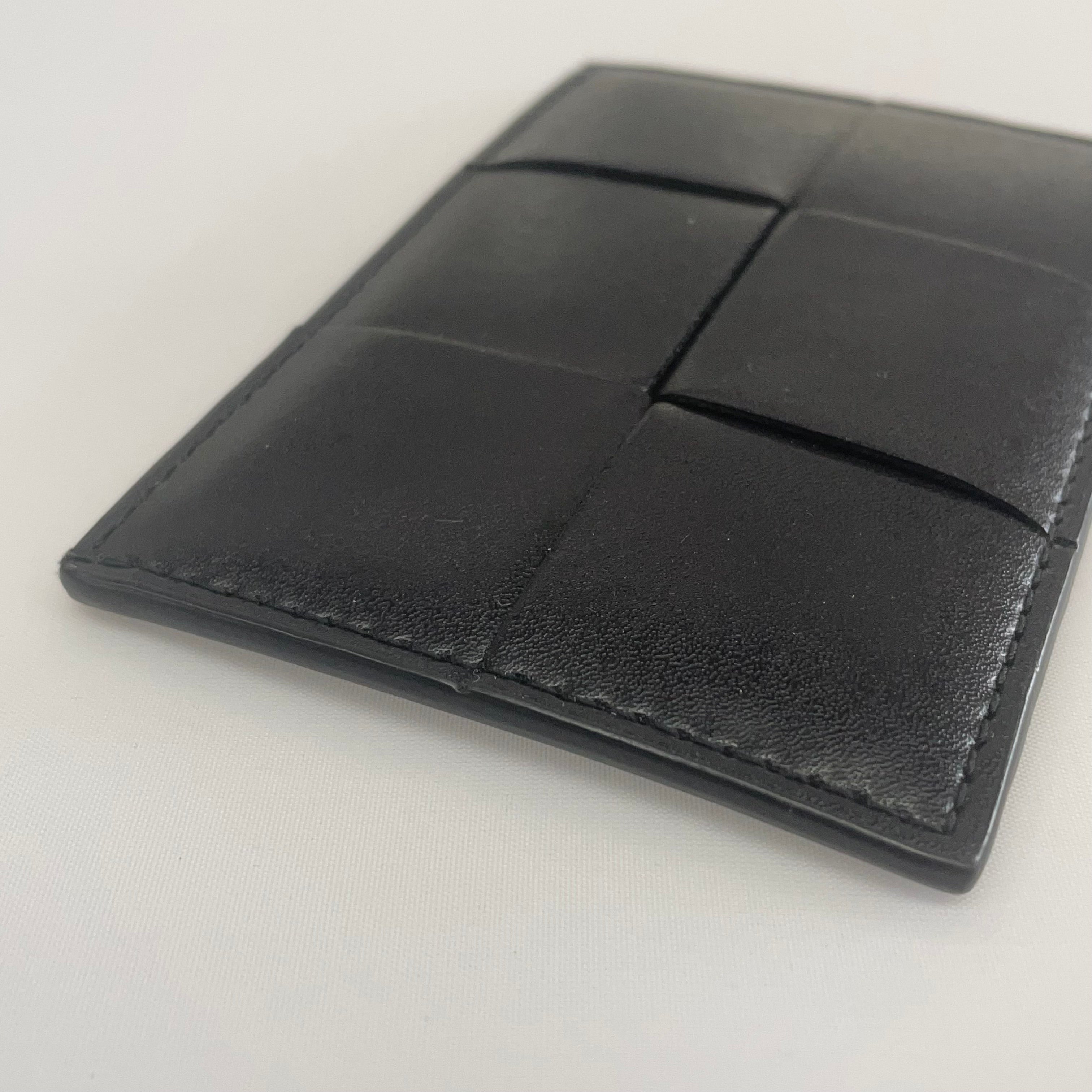 【送料無料】_ BOTTEGA VENETA_(ボッテガヴェネタ)_カセット クレジットカードケース_中古品