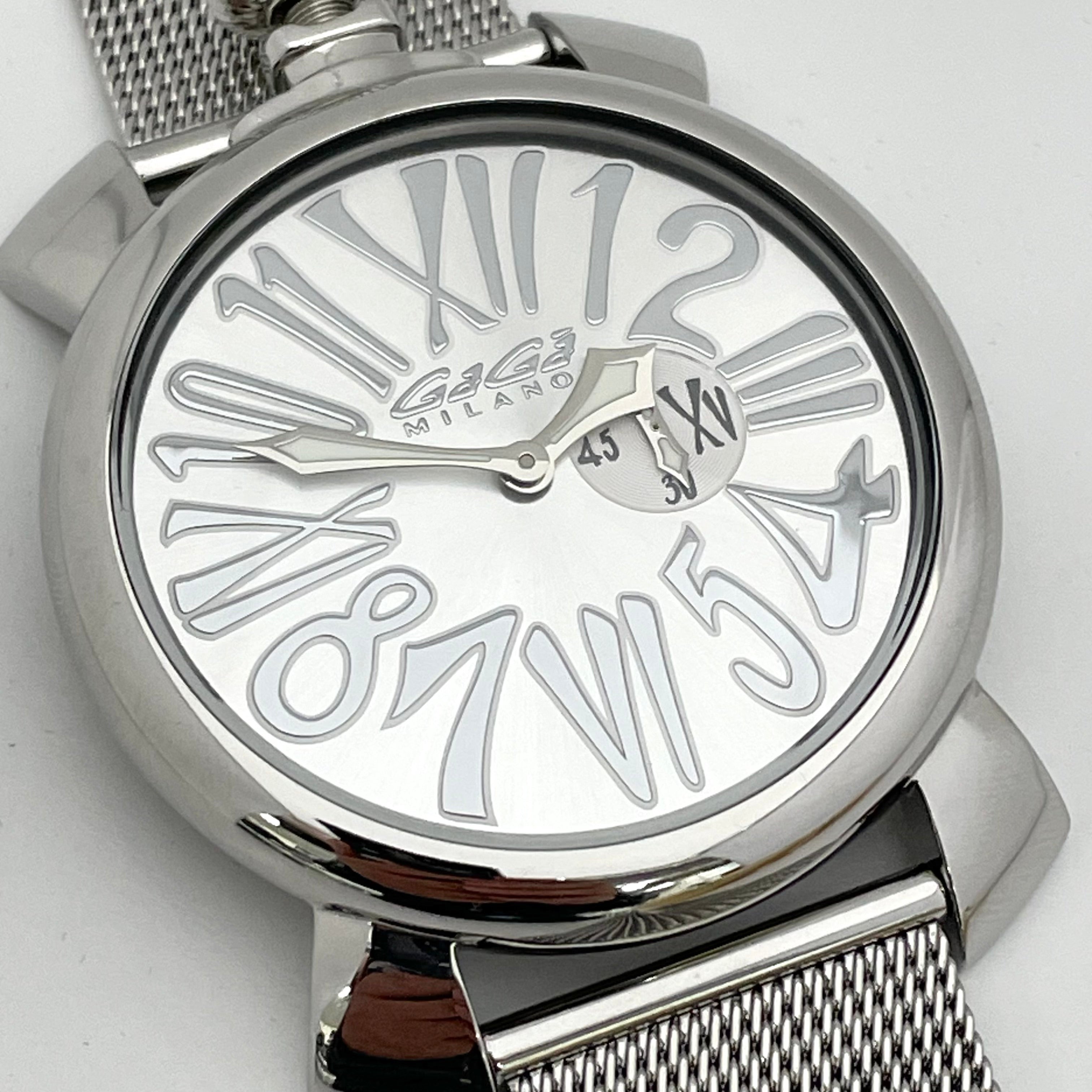 【送料無料】_ GaGa MILANO_(ガガミラノ)_SLIM46MM Ref5080.3_中古品