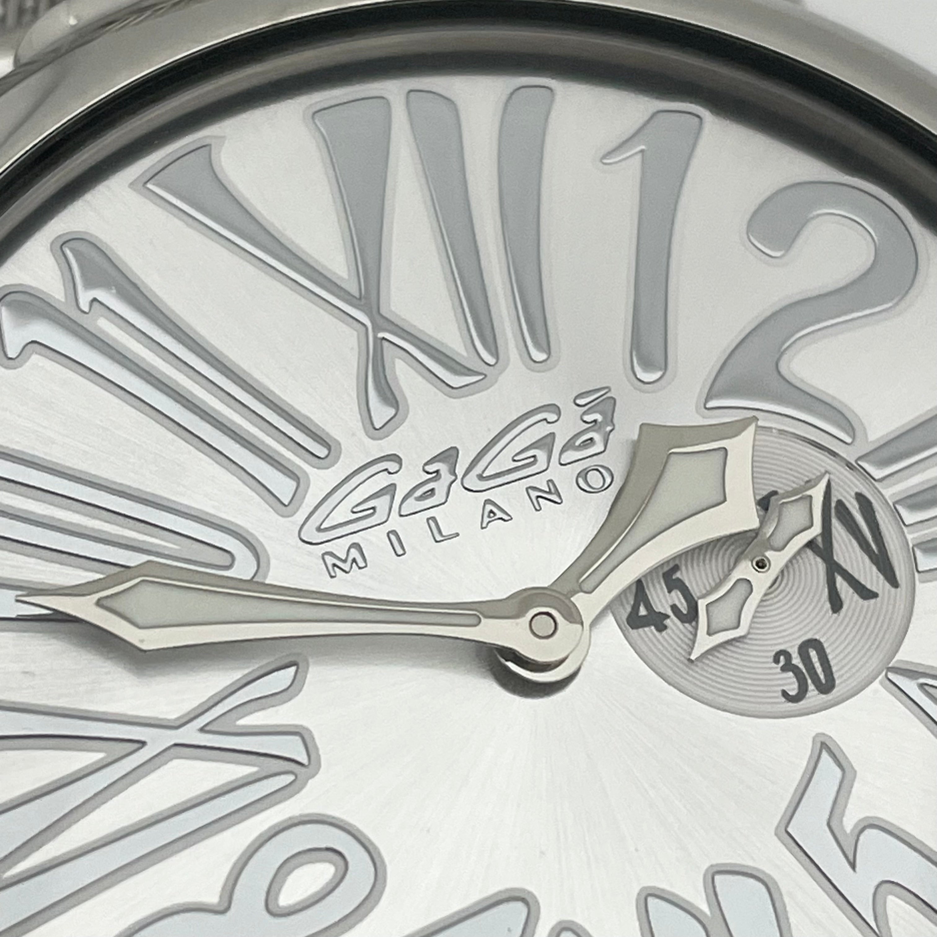 【送料無料】_ GaGa MILANO_(ガガミラノ)_SLIM46MM Ref5080.3_中古品