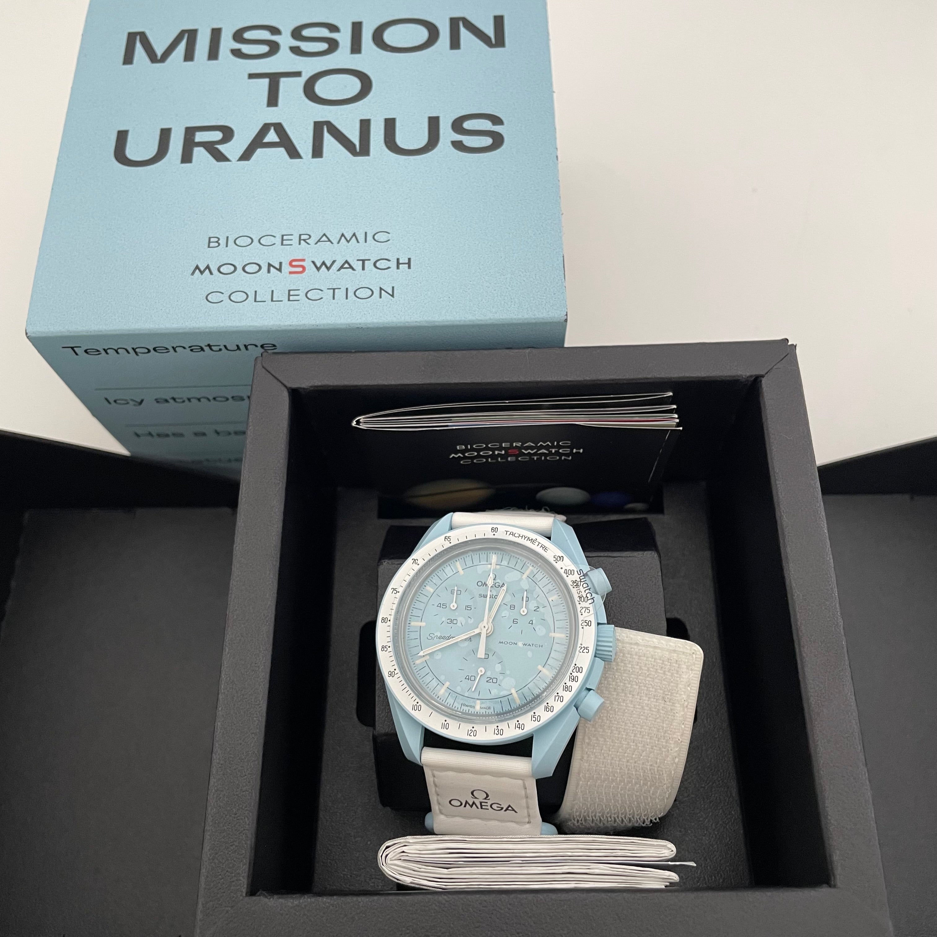【送料無料】_ OMEGAxSwatch_(オメガxスウォッチ)_ミッション トゥ ウラヌス SO33L100 _未使用品