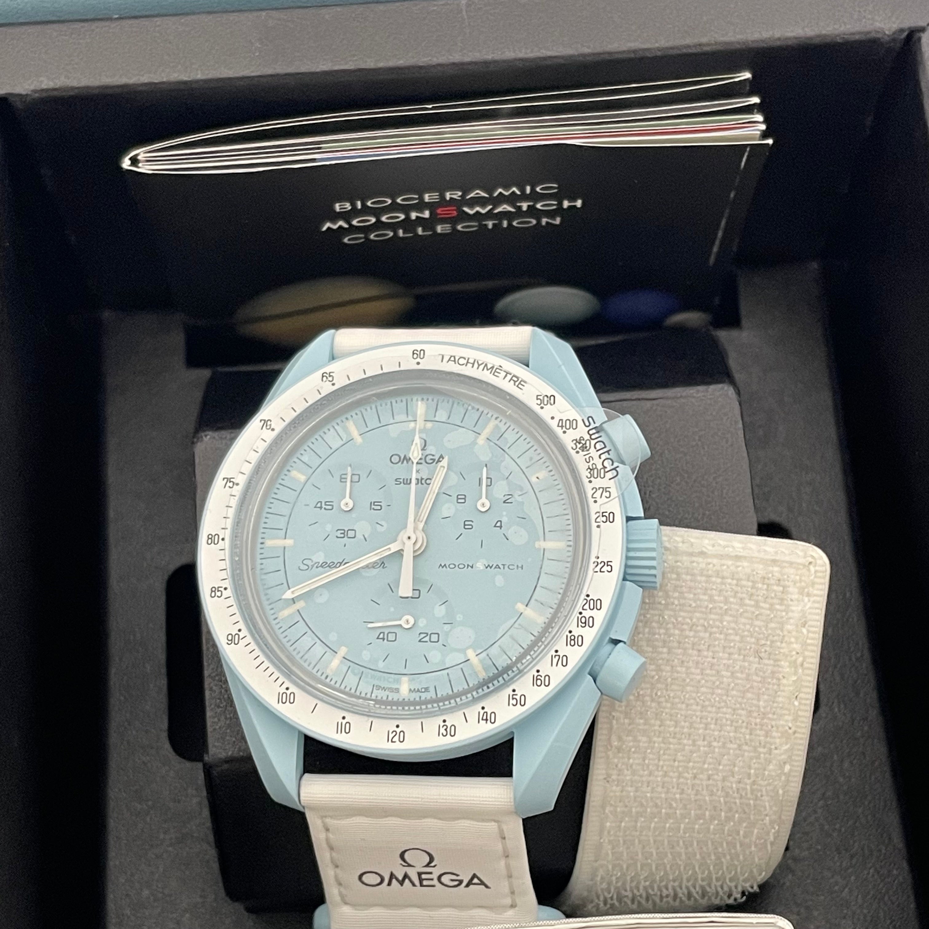 【送料無料】_ OMEGAxSwatch_(オメガxスウォッチ)_ミッション トゥ ウラヌス SO33L100 _未使用品