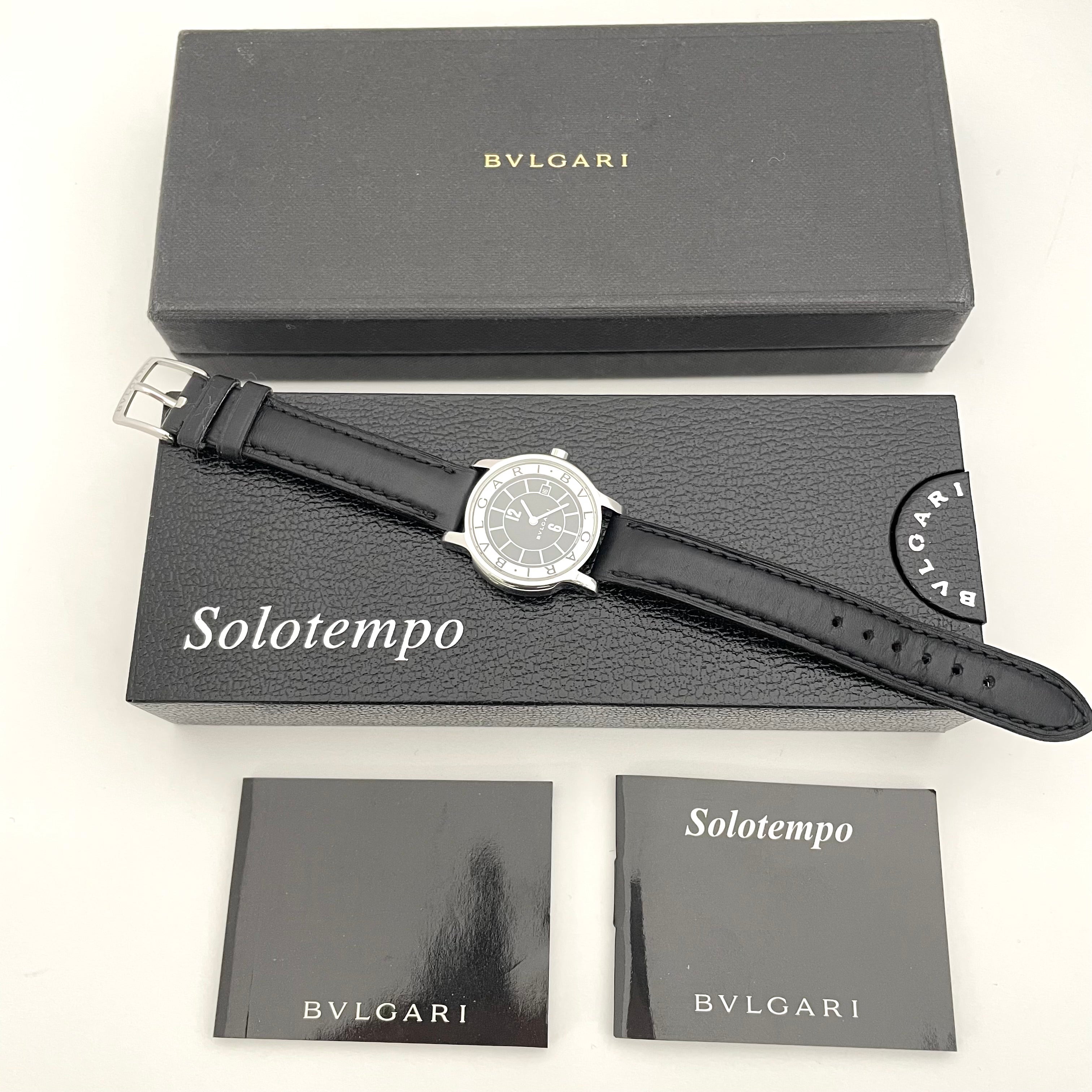 【送料無料】_ BVLGARI_(ブルガリ)_ソロテンポST29S _レディス用クオーツ _中古品