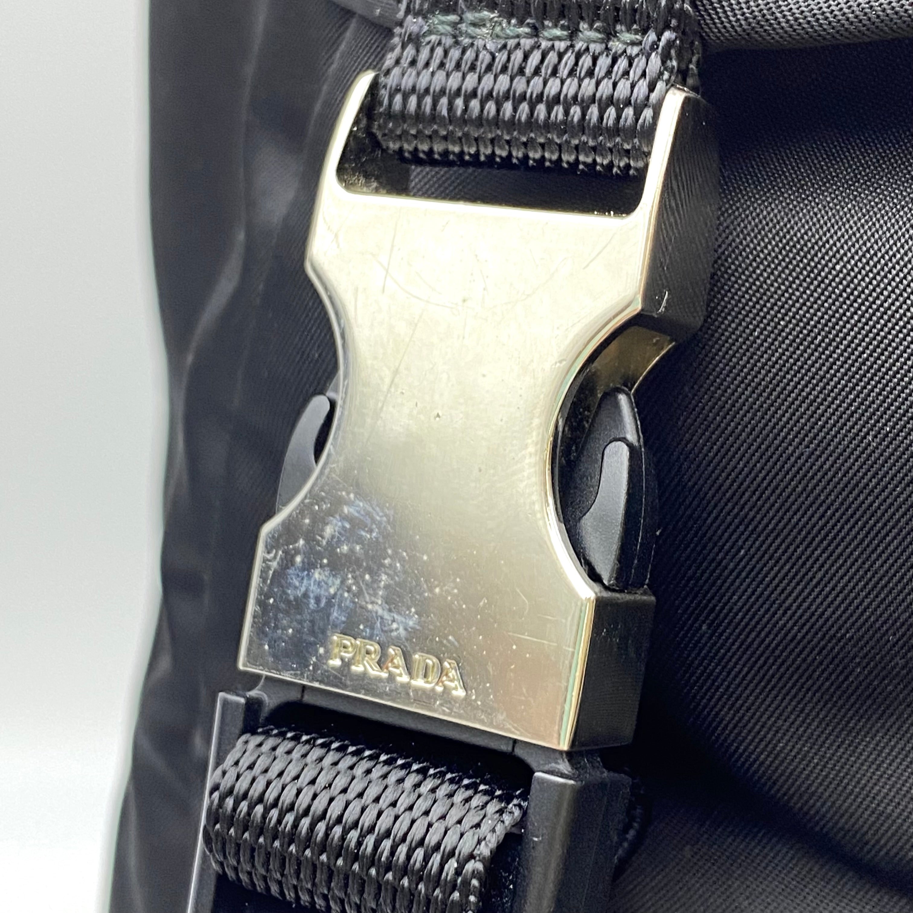 【送料無料】_PRADA_(プラダ)_テスート(ナイロン)×サフィアーノ_2VZ135 バックパック リュック_中古品