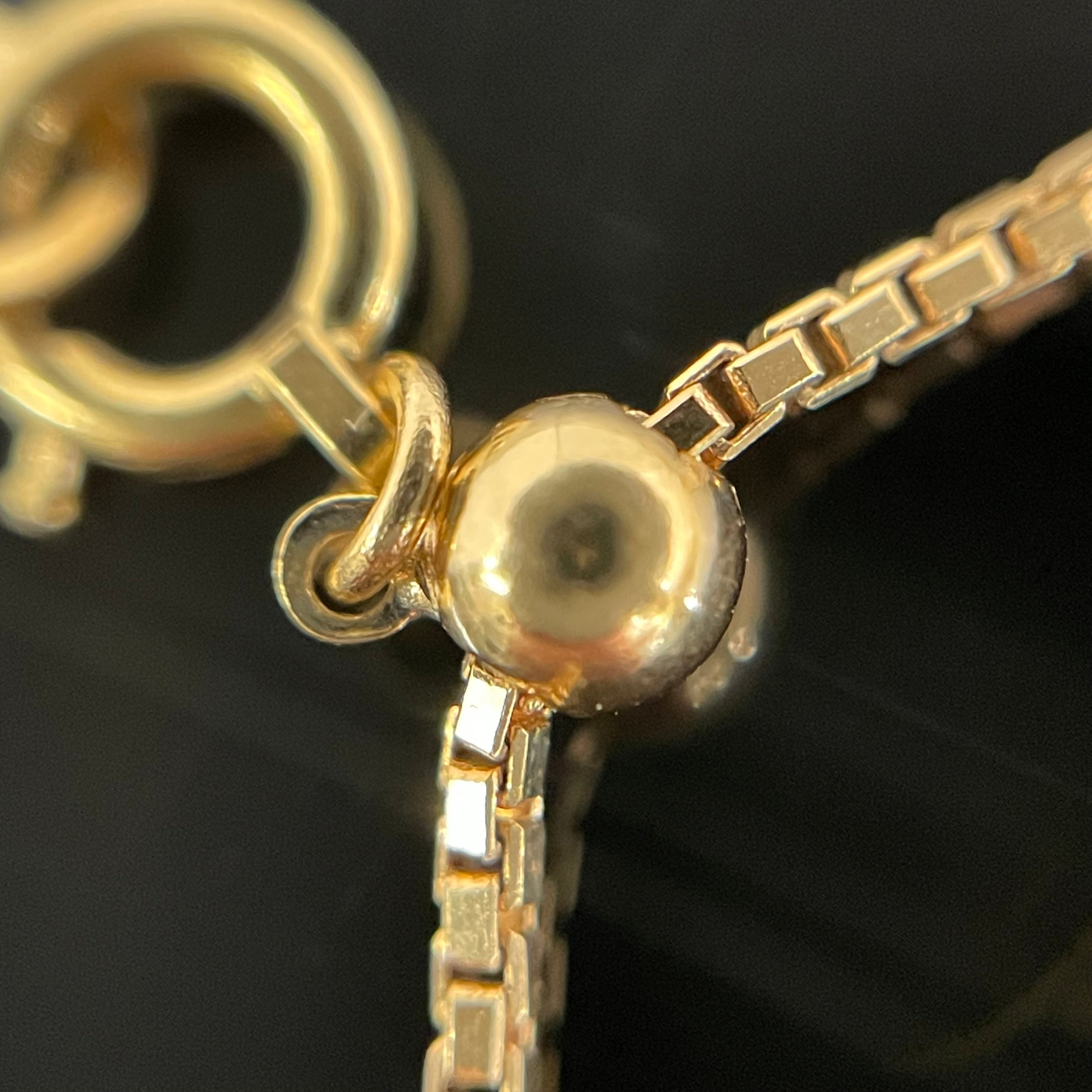 ノンブランド_ K18ダイヤモンドネックレス_ FD1.0ct/7.4g _中古品