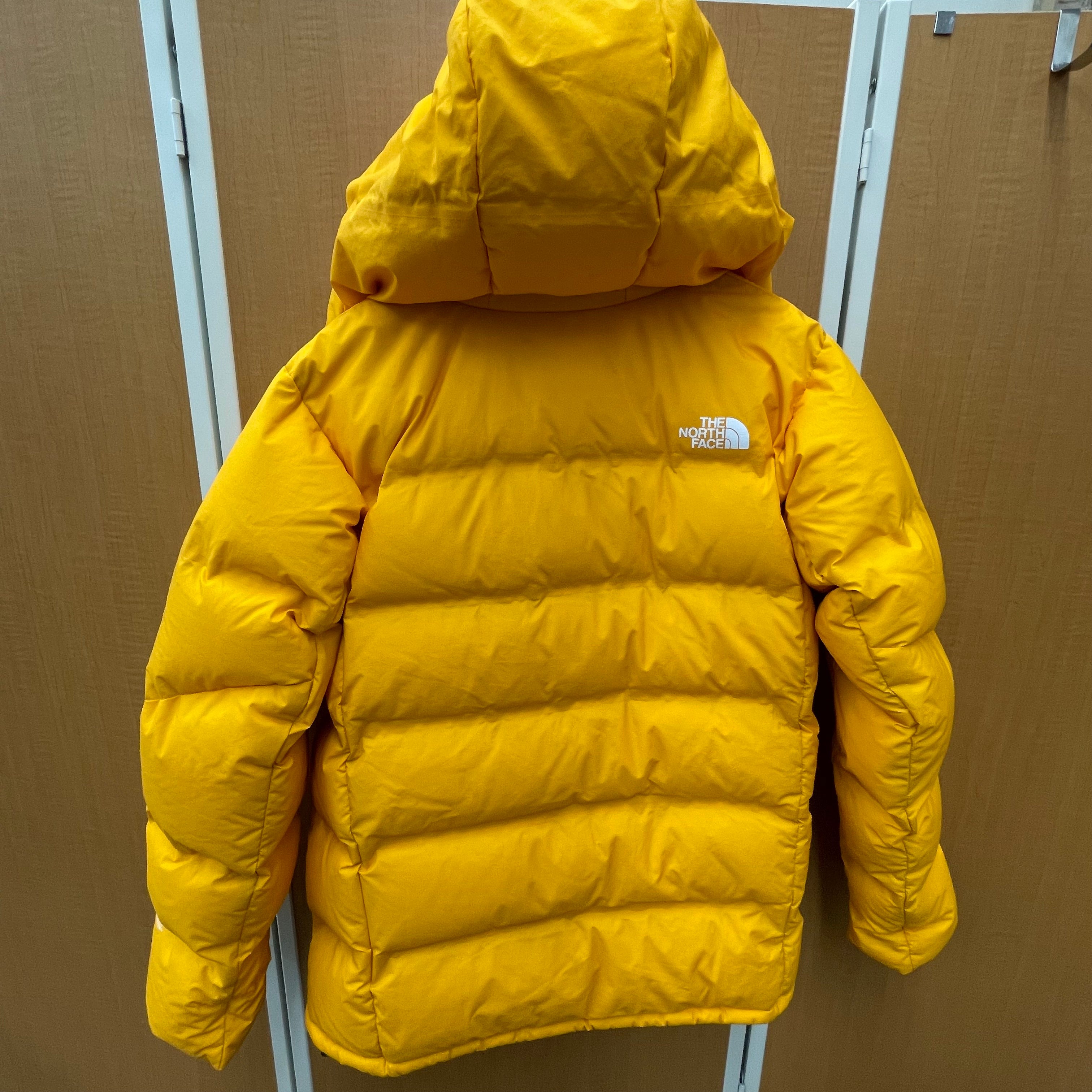 THE NORTH FACE _(ザ・ノース・フェイス) _ビレイヤーパーカND91915_サミットゴールドSサイズ _中古品