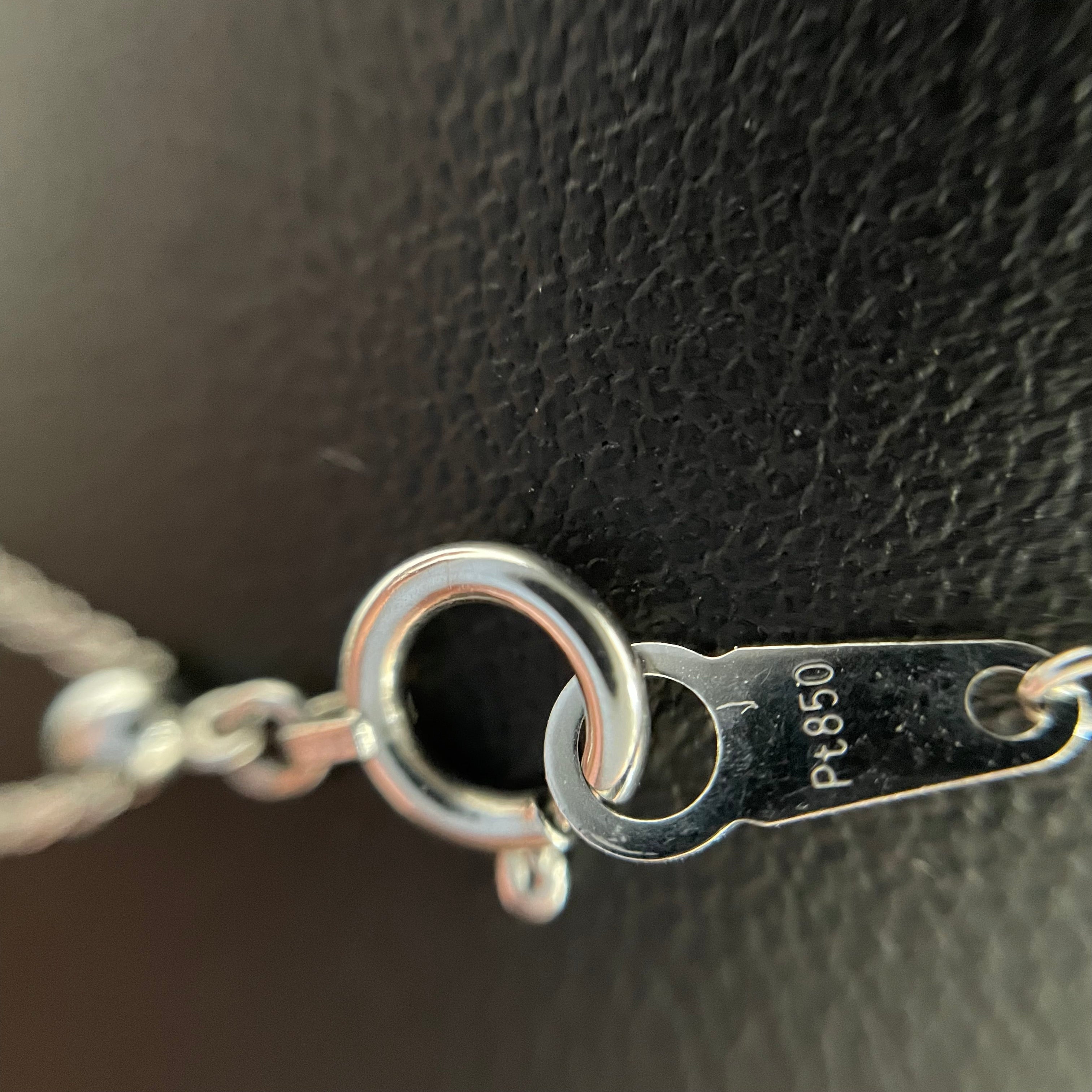 FOREVERMARK_(フォーエバーマーク)_エターナル コレクション _ソリティア パヴェ ペンダント_ Pt900/850 D0.18/0.02ct _中古品