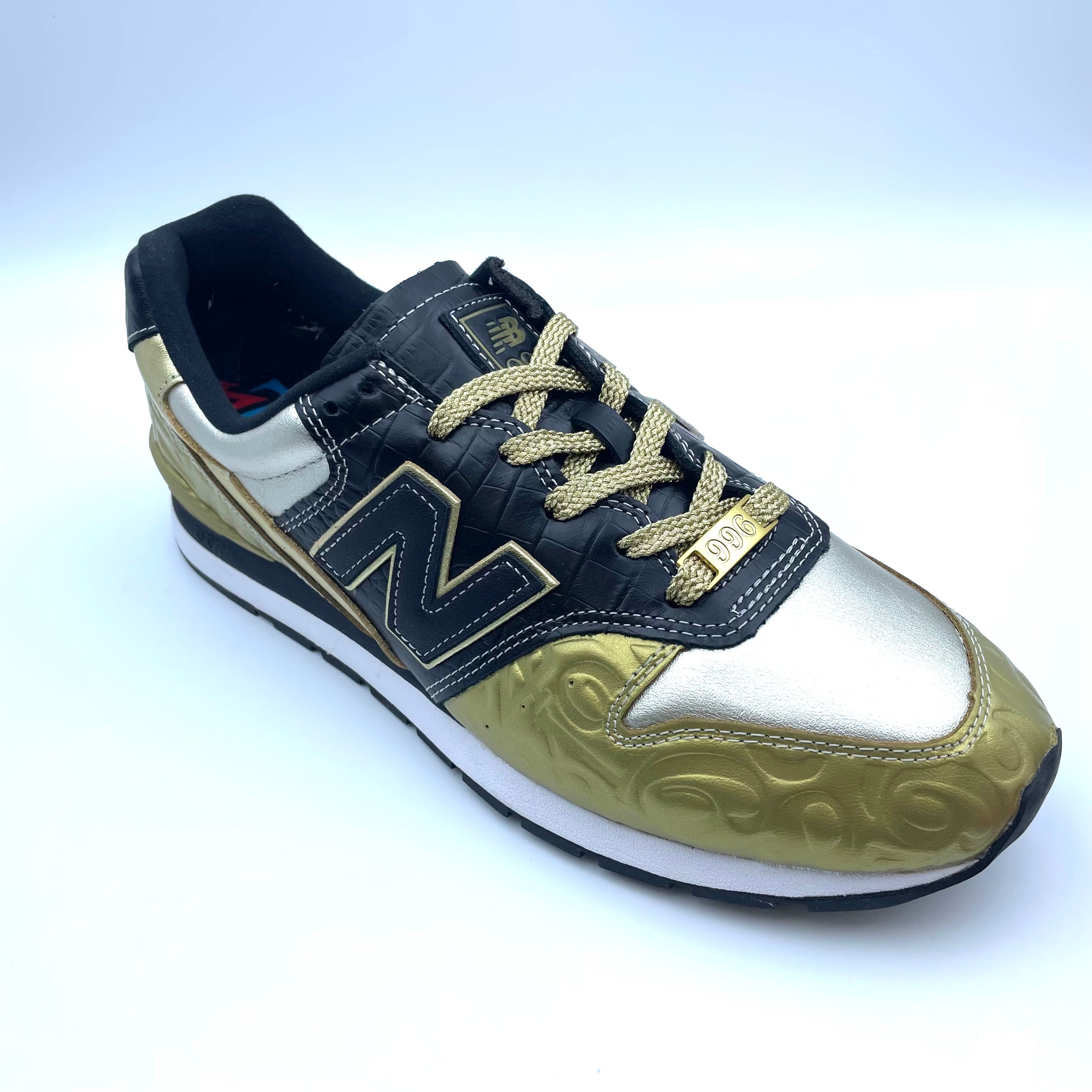 New Balance _ニューバランス×フランク ミュラー _CM996 FMG(ゴールド) _996シリーズスニーカー(28cm)_未使用品