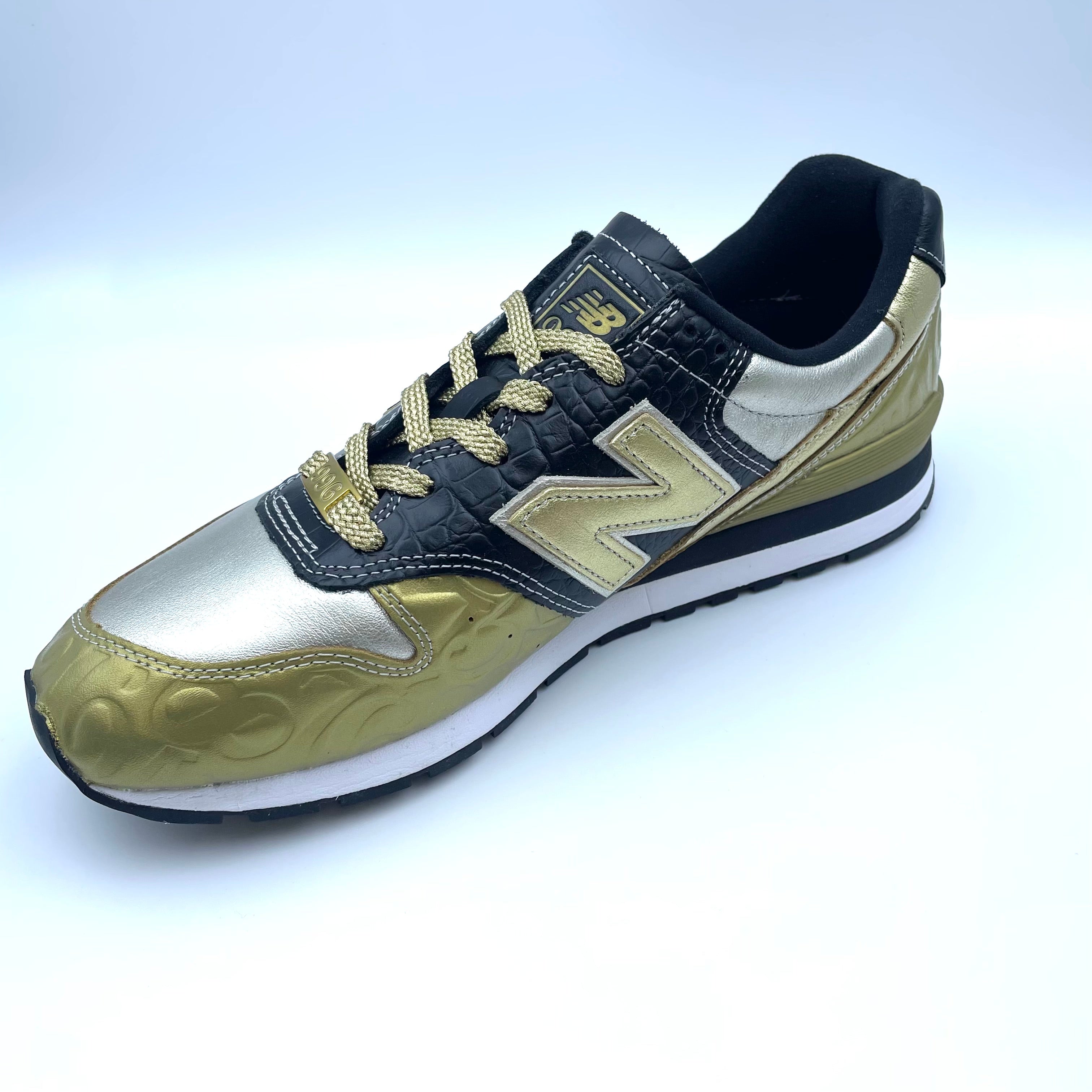 New Balance _ニューバランス×フランク ミュラー _CM996 FMG(ゴールド) _996シリーズスニーカー(28cm)_未使用品