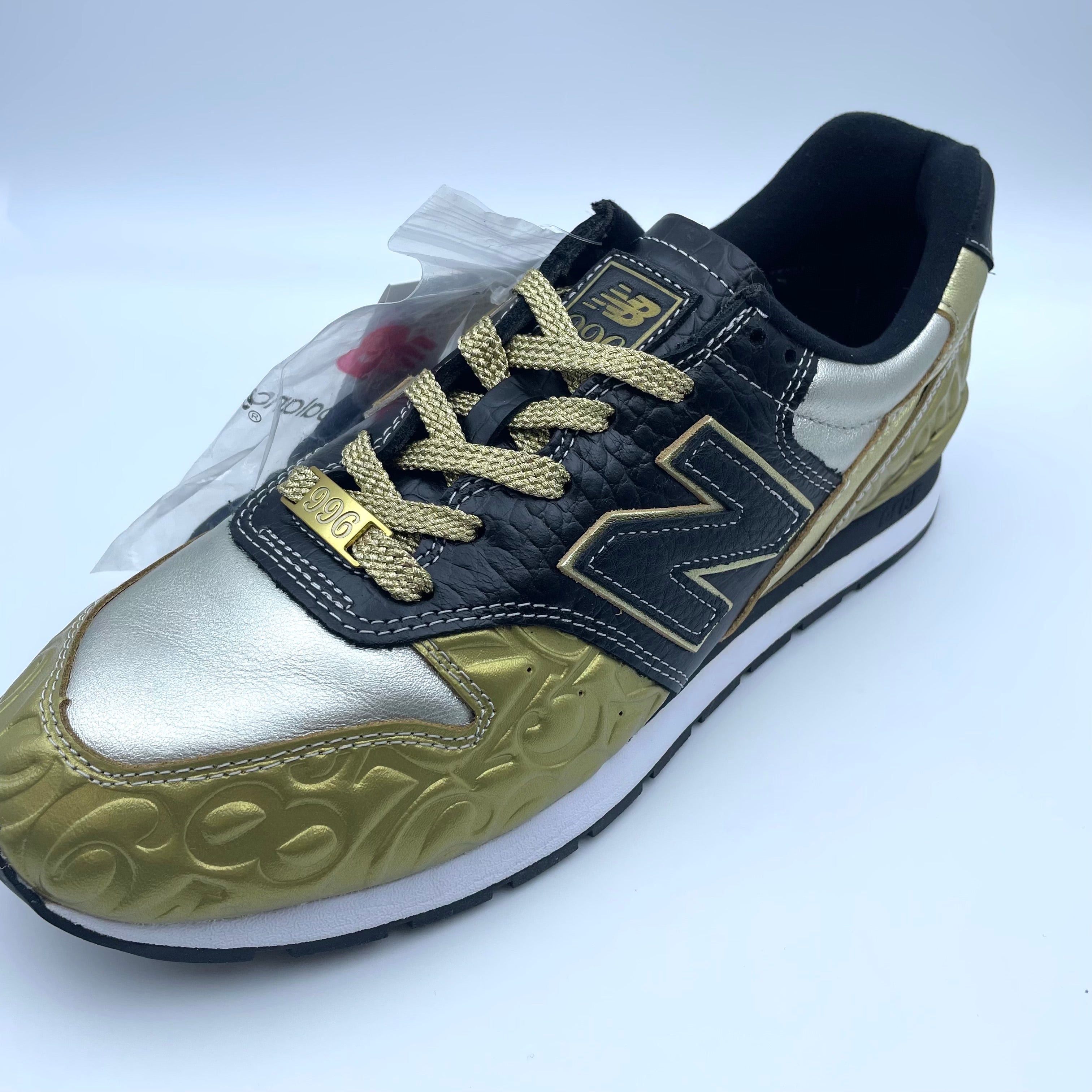 New Balance _ニューバランス×フランク ミュラー _CM996 FMG(ゴールド) _996シリーズスニーカー(28cm)_未使用品