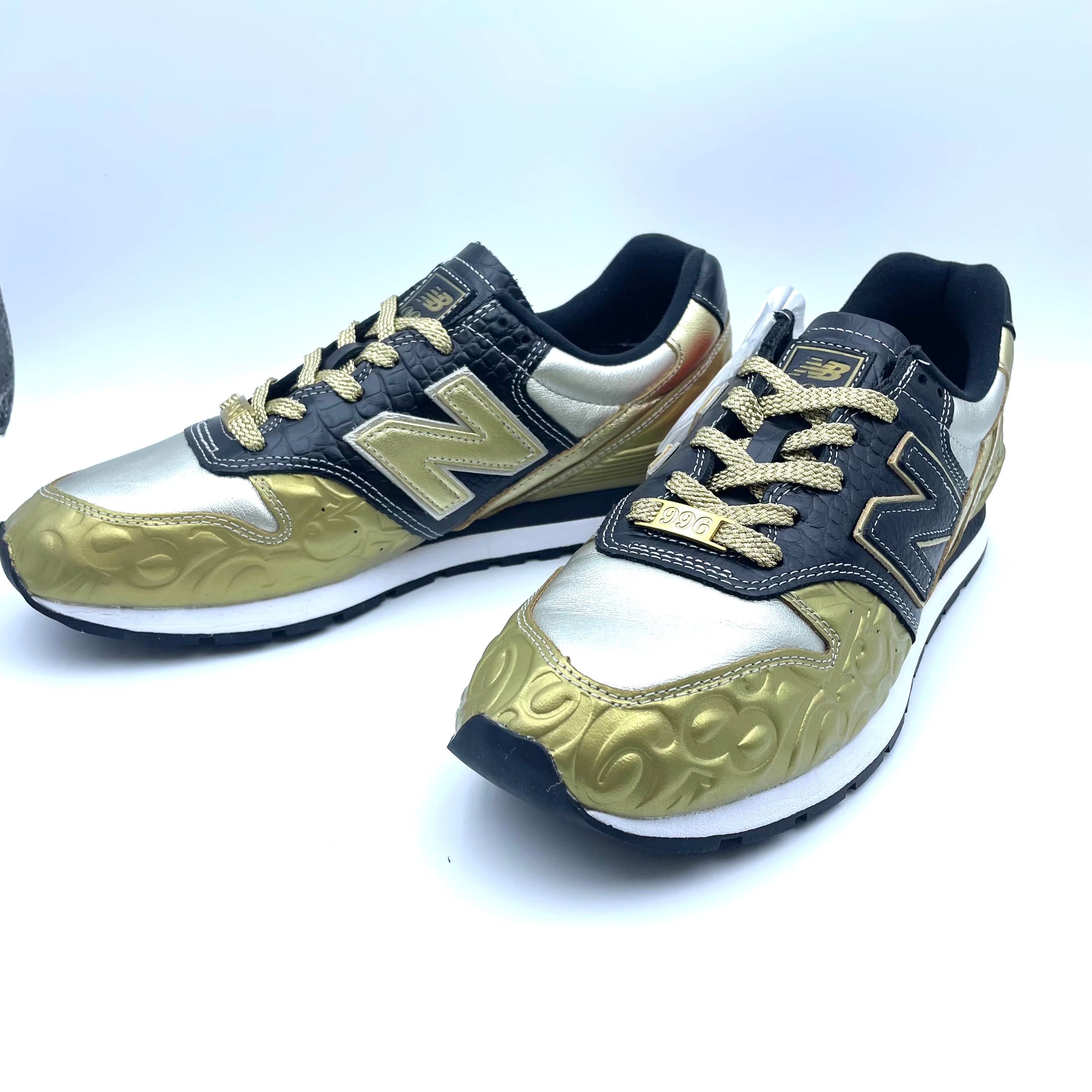New Balance _ニューバランス×フランク ミュラー _CM996 FMG(ゴールド) _996シリーズスニーカー(28cm)_未使用品