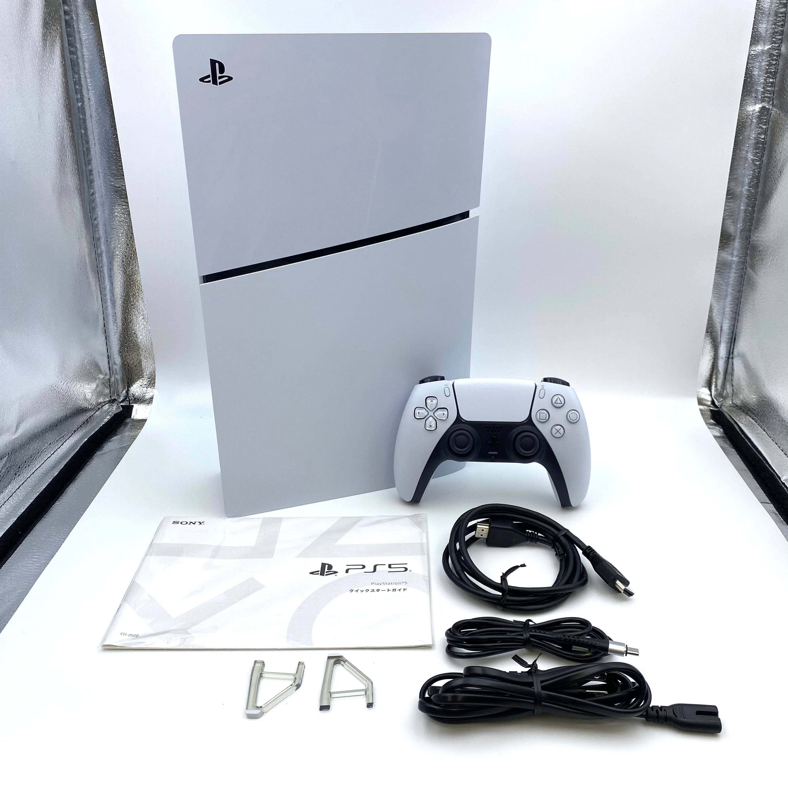 【送料無料】_PlayStation5_(プレイステーション5)_CFI-2000A01 ディスクドライブ搭載_スリムモデル 1TB_中古品