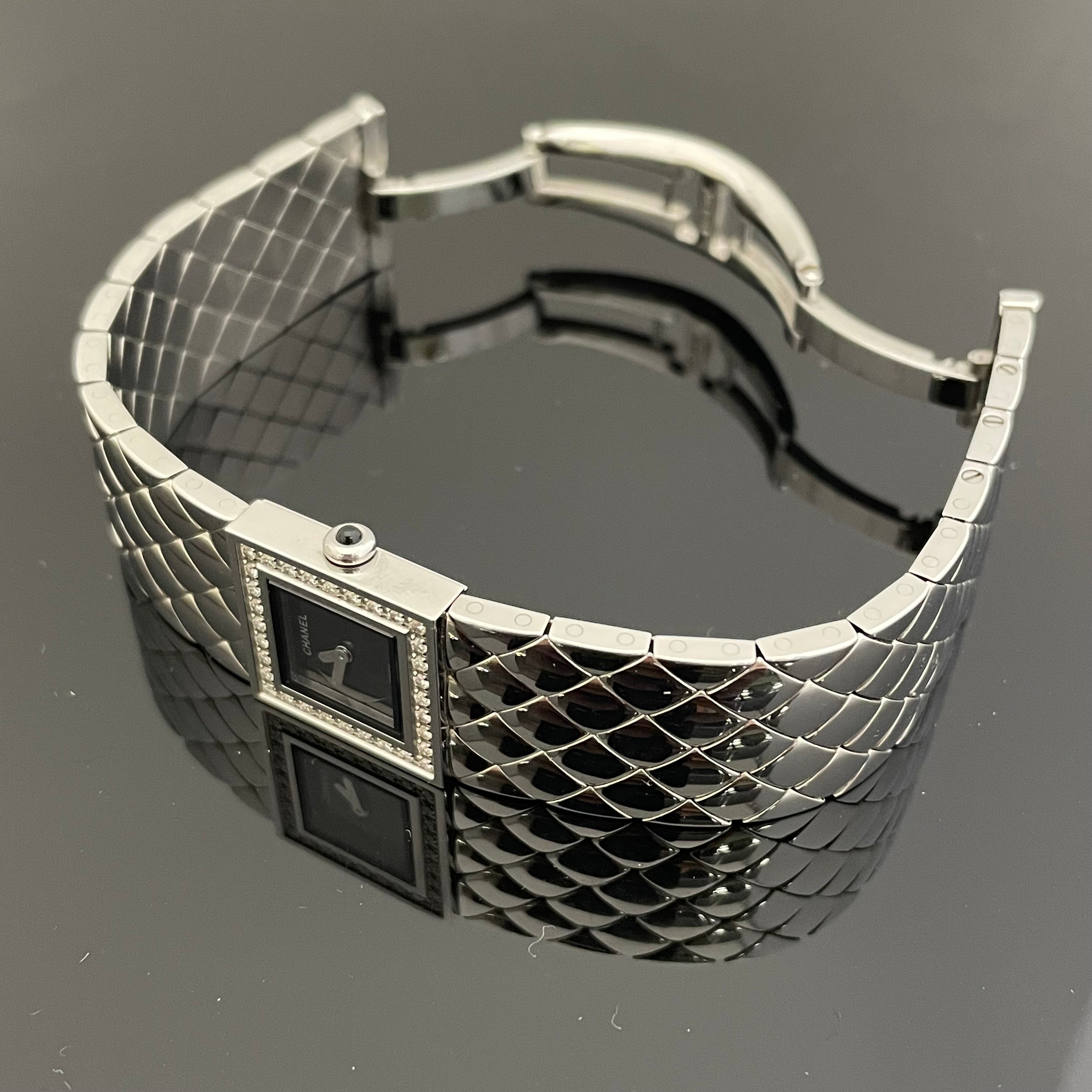 CHANEL_(シャネル)_マトラッセ ダイヤモンドベゼル_H0489レディス用腕時計 _中古品