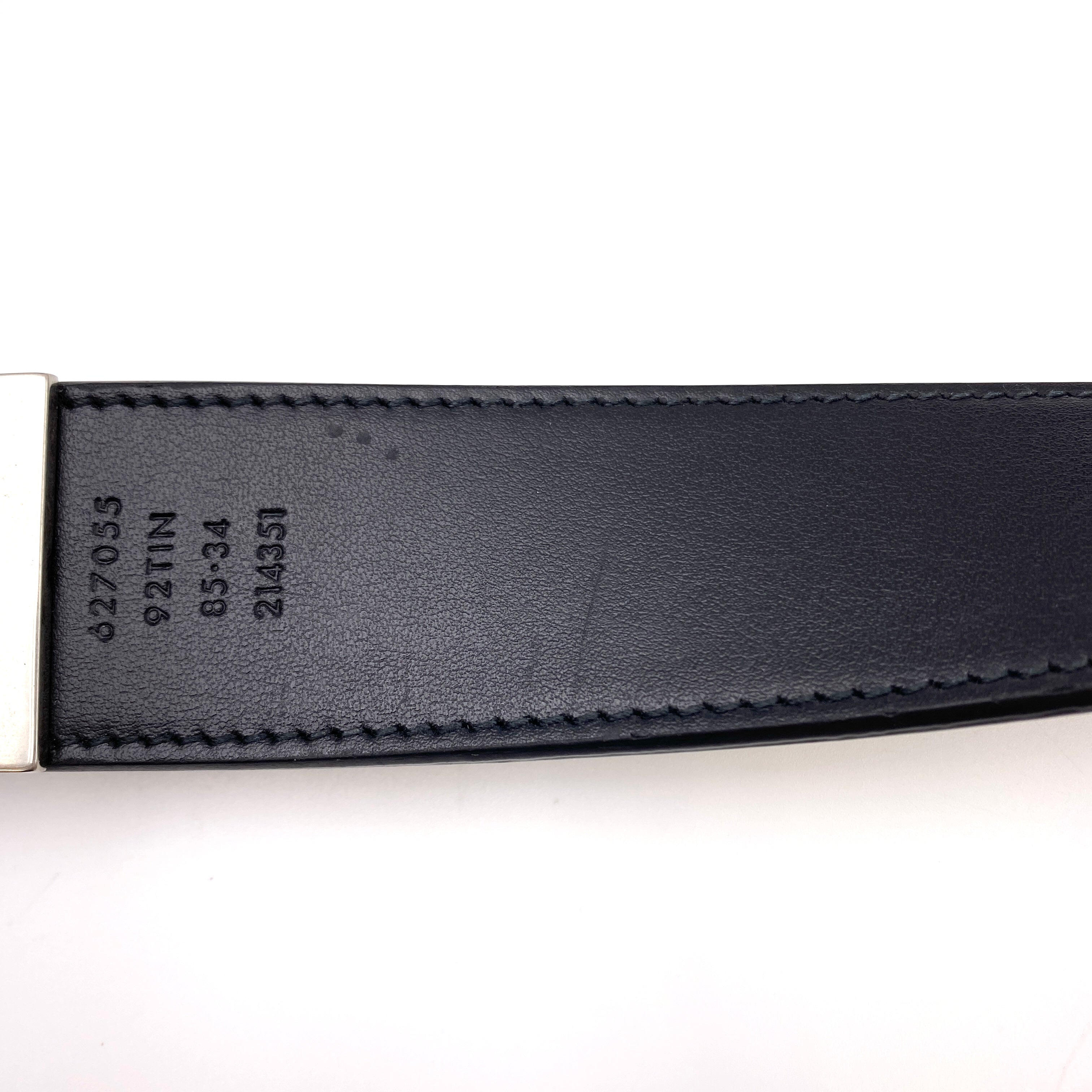 GUCCI_(グッチ)_GGマーモント _リバーシブルベルト _85cm/35in _627055/92TIN _中古品