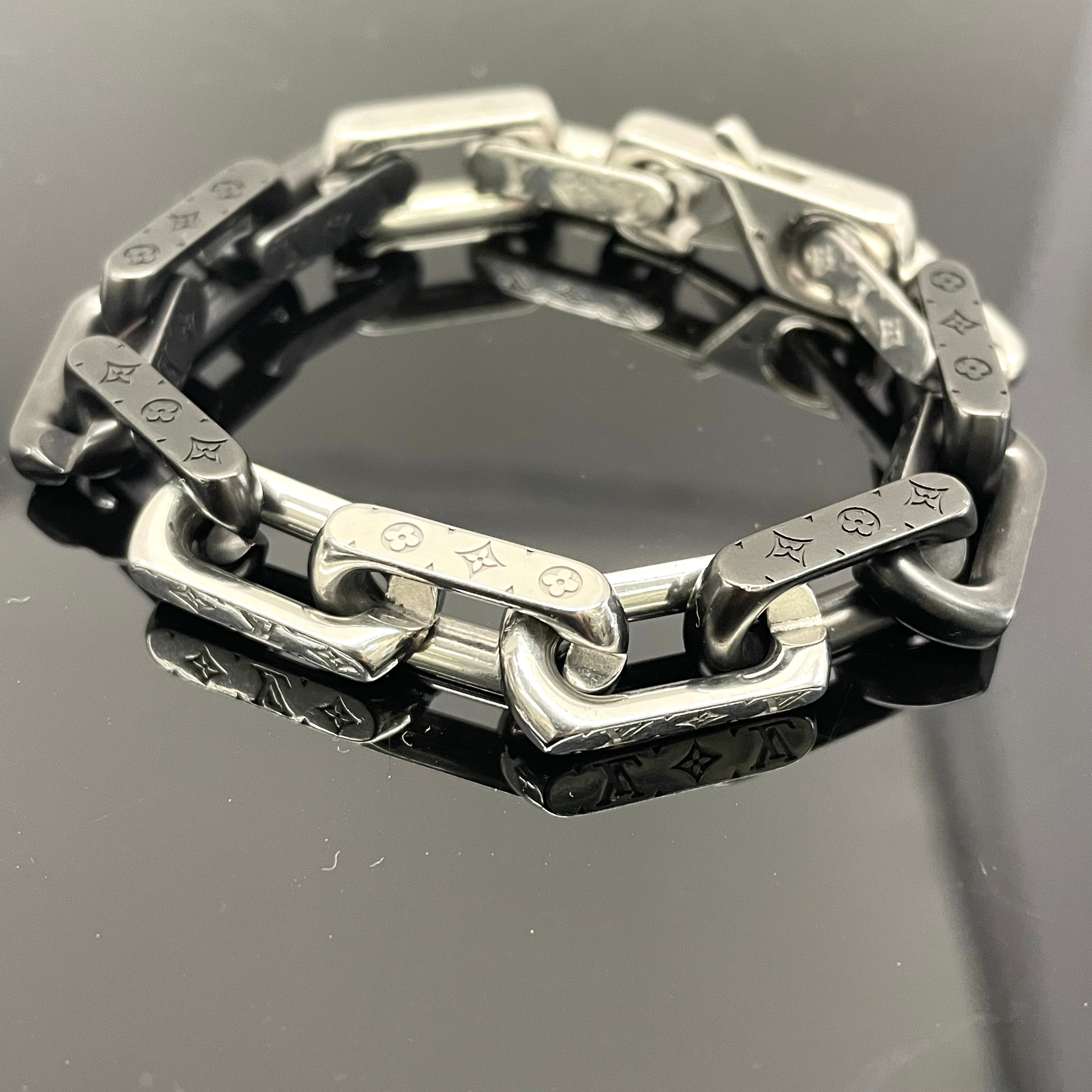 LOUIS VUITTON_(ルイヴィトン)_ブレスレット・モノグラム チェーン _M00686(Mサイズ)_中古品