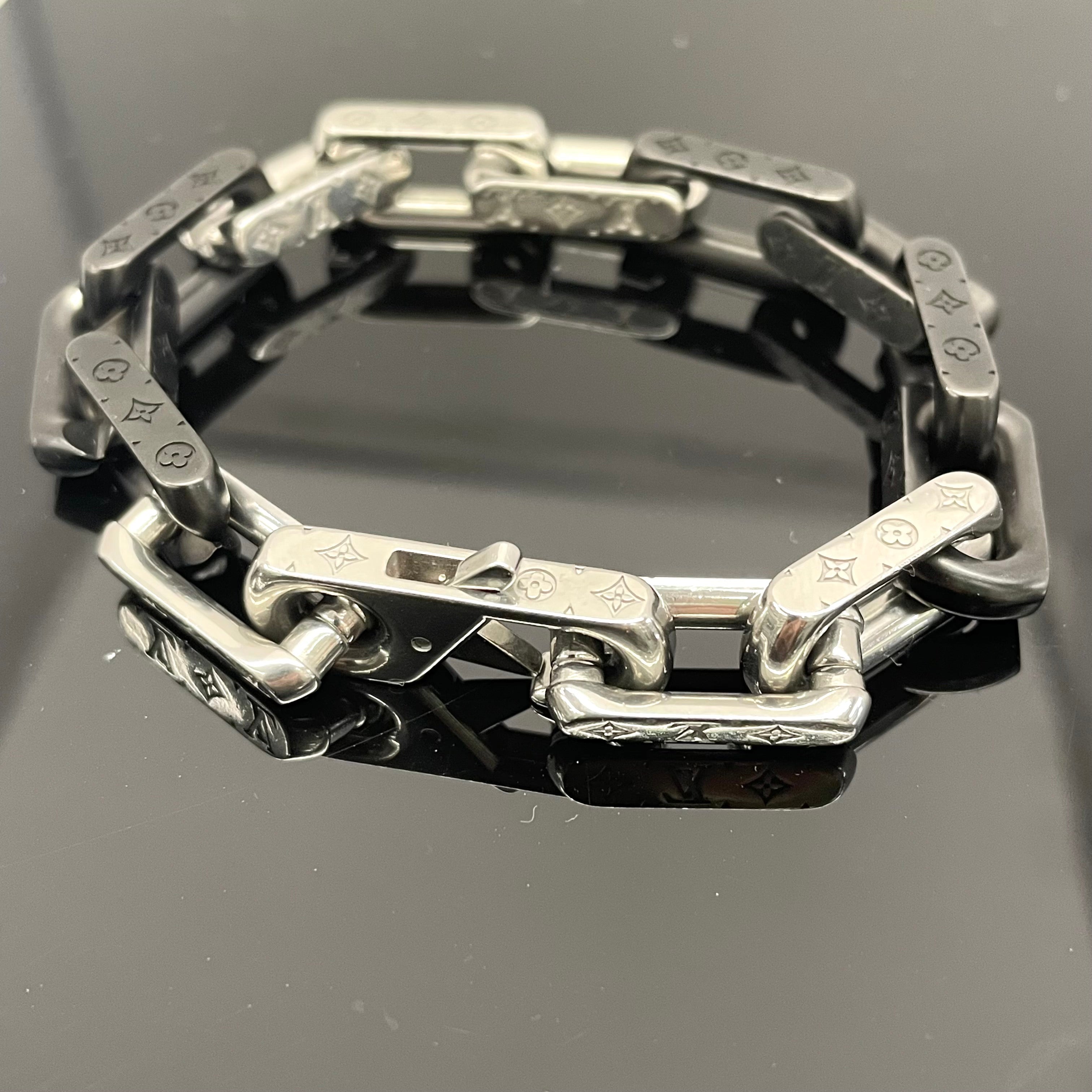 LOUIS VUITTON_(ルイヴィトン)_ブレスレット・モノグラム チェーン _M00686(Mサイズ)_中古品