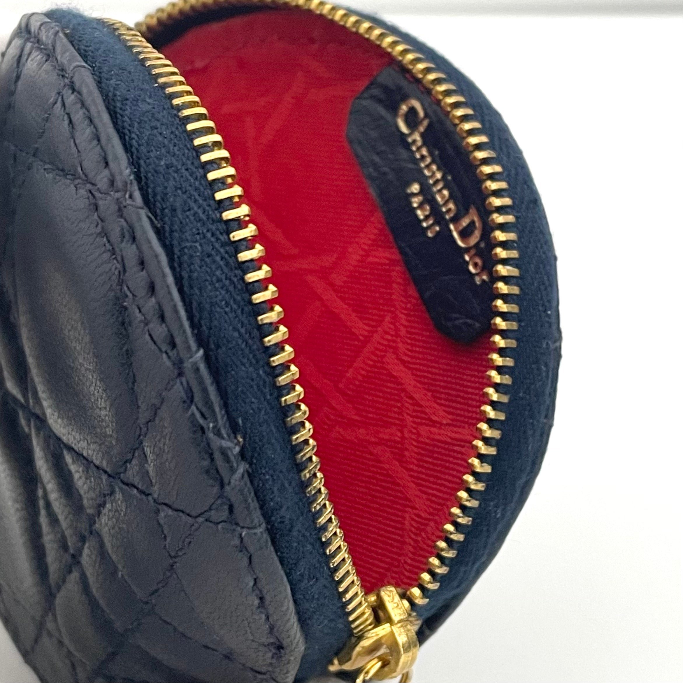 Dior _(クリスチャン・ディオール)_カナージュステッチ_ コインケース _中古品