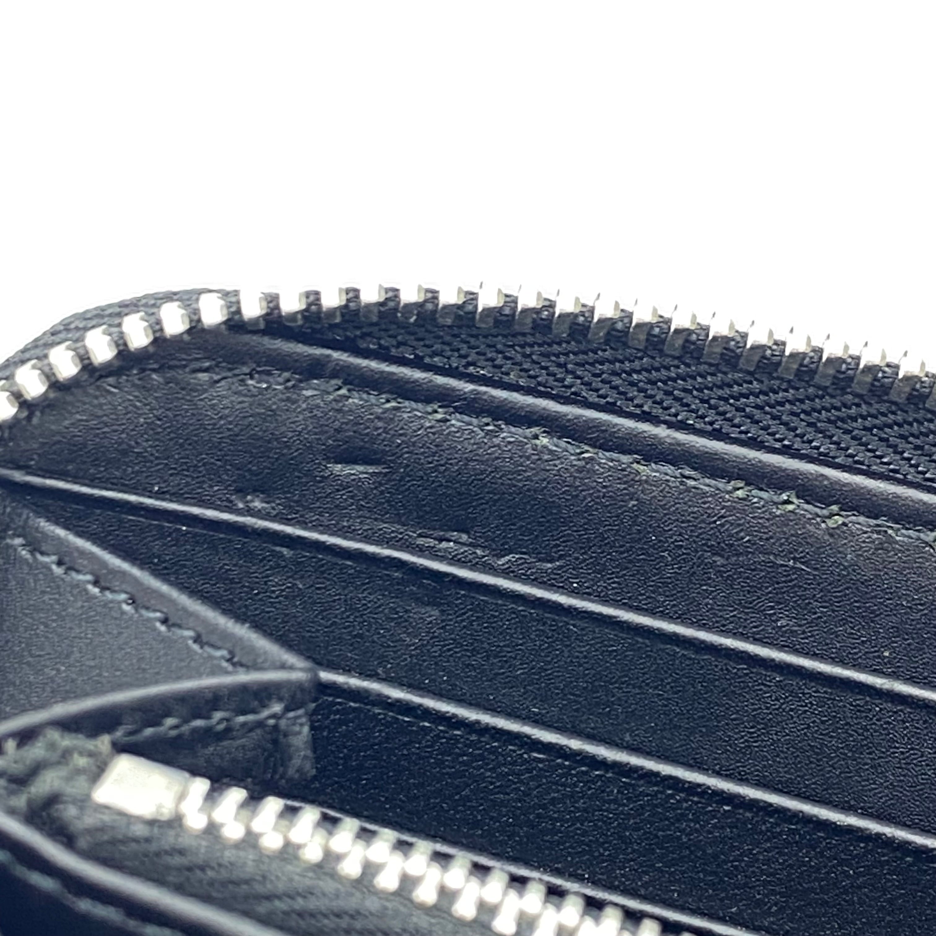 【送料無料】_Maison Margiela_(メゾンマルジェラ)_カーフスキン ブラック_S35UI0431-P2714-T8013_L字ファスナー長財布_中古品