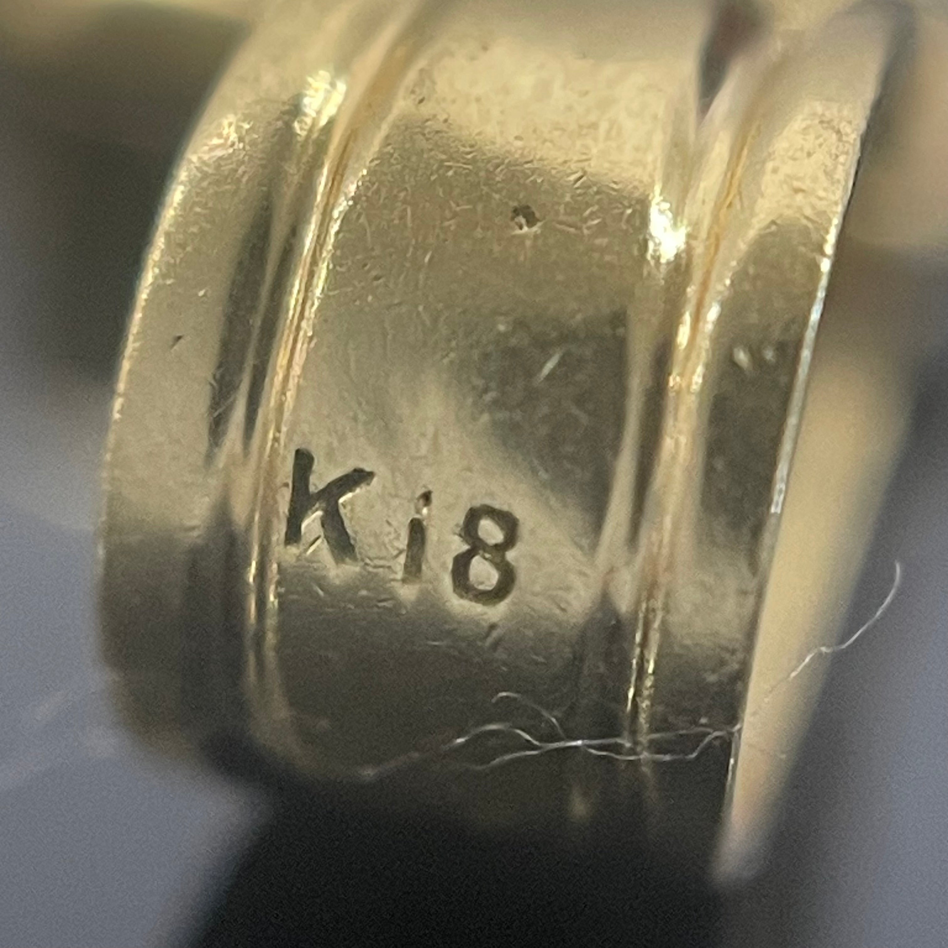 【送料無料】_ ノンブランド _K18クロスペントップ3.1g _ 中古品