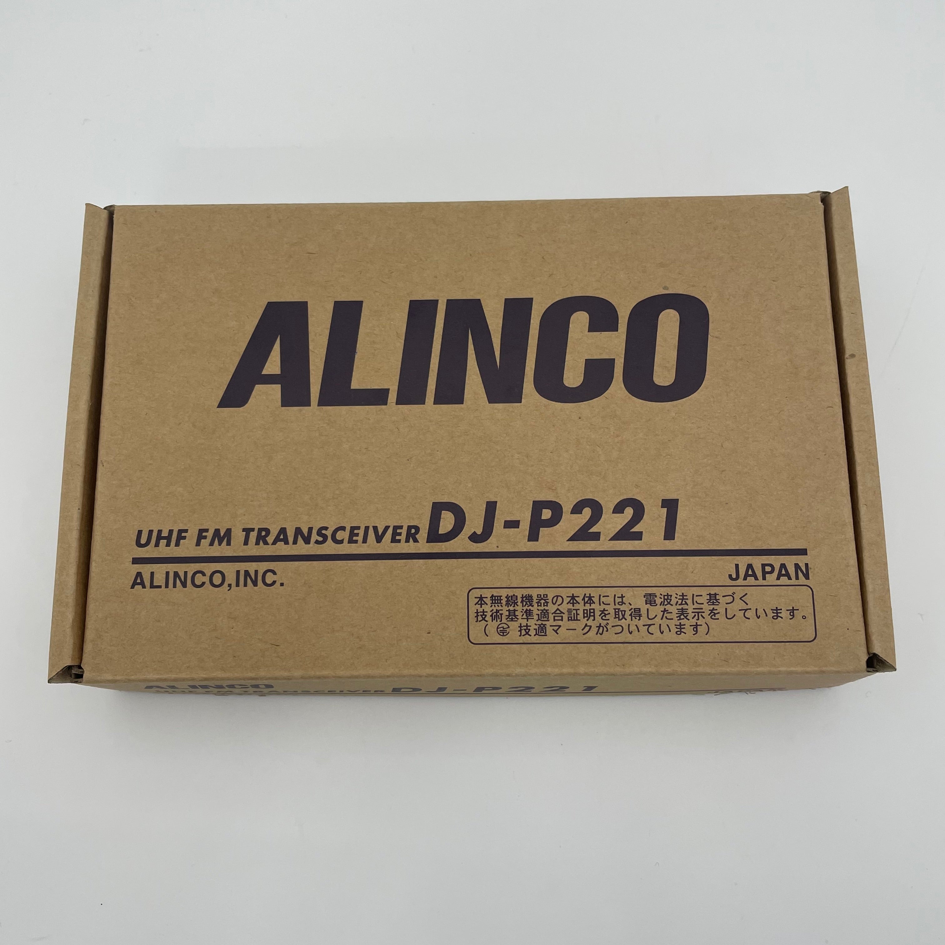 ALINCO_(アルインコ)_特定小電力トランシーバー _DJ-P221MA _未使用品