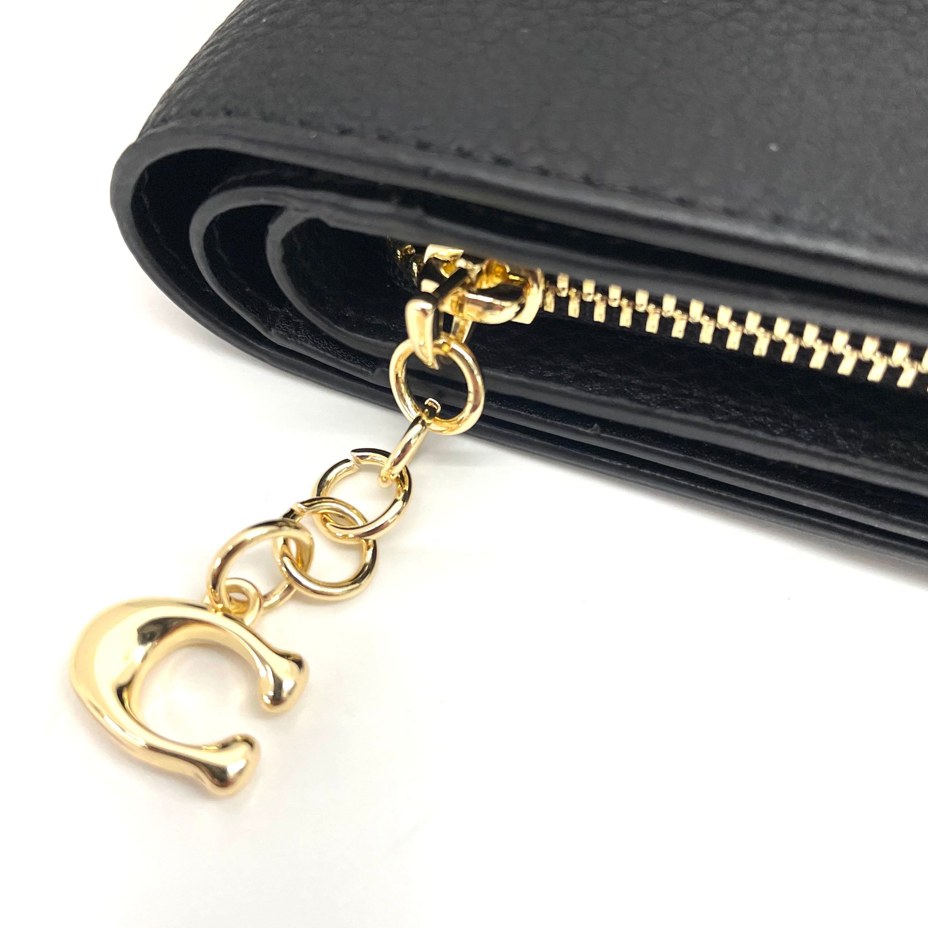 【送料無料】_ COACH_(コーチ)_ミシェル・バスキア コラボ_ 二つ折り財布 C5614 _中古品