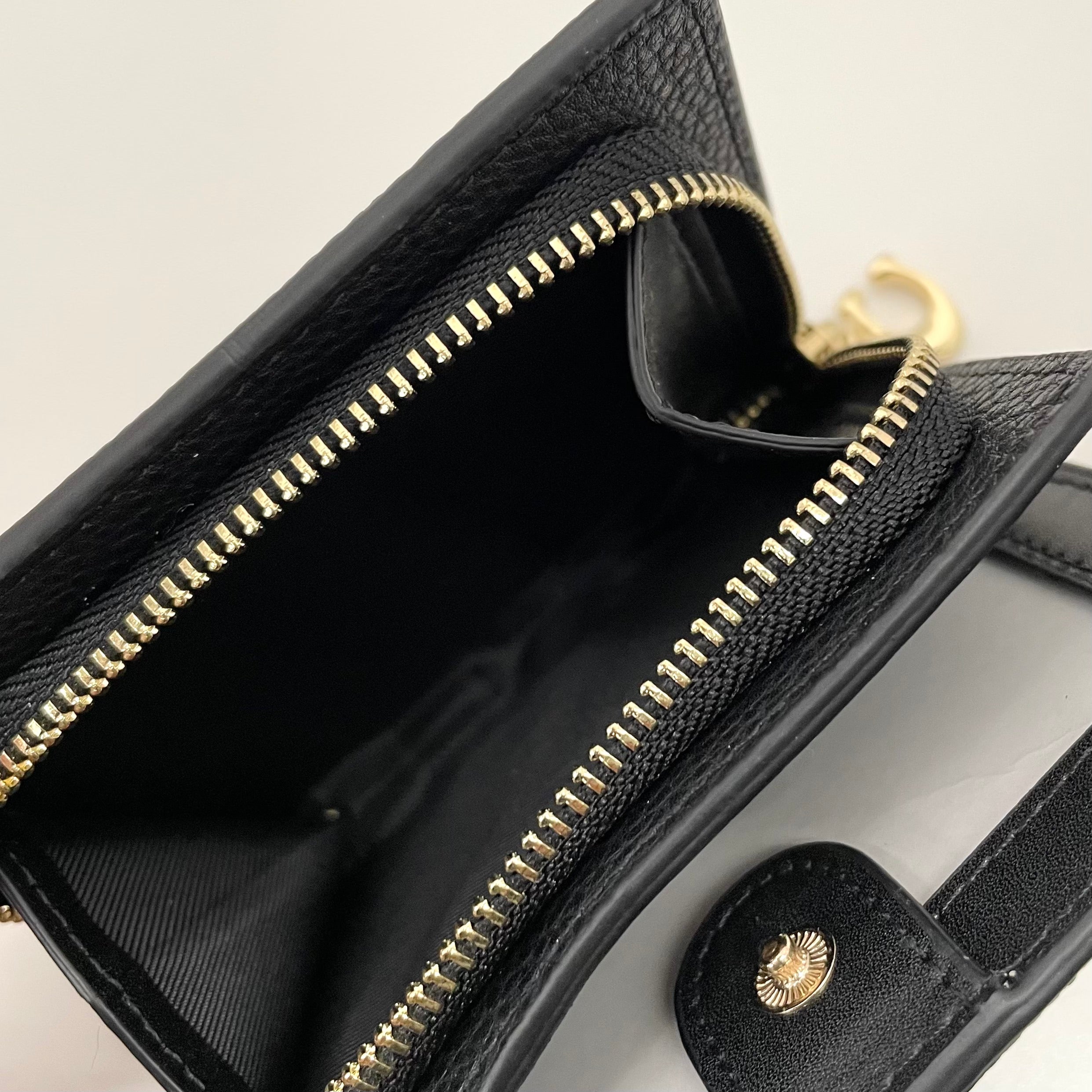 【送料無料】_ COACH_(コーチ)_ミシェル・バスキア コラボ_ 二つ折り財布 C5614 _中古品