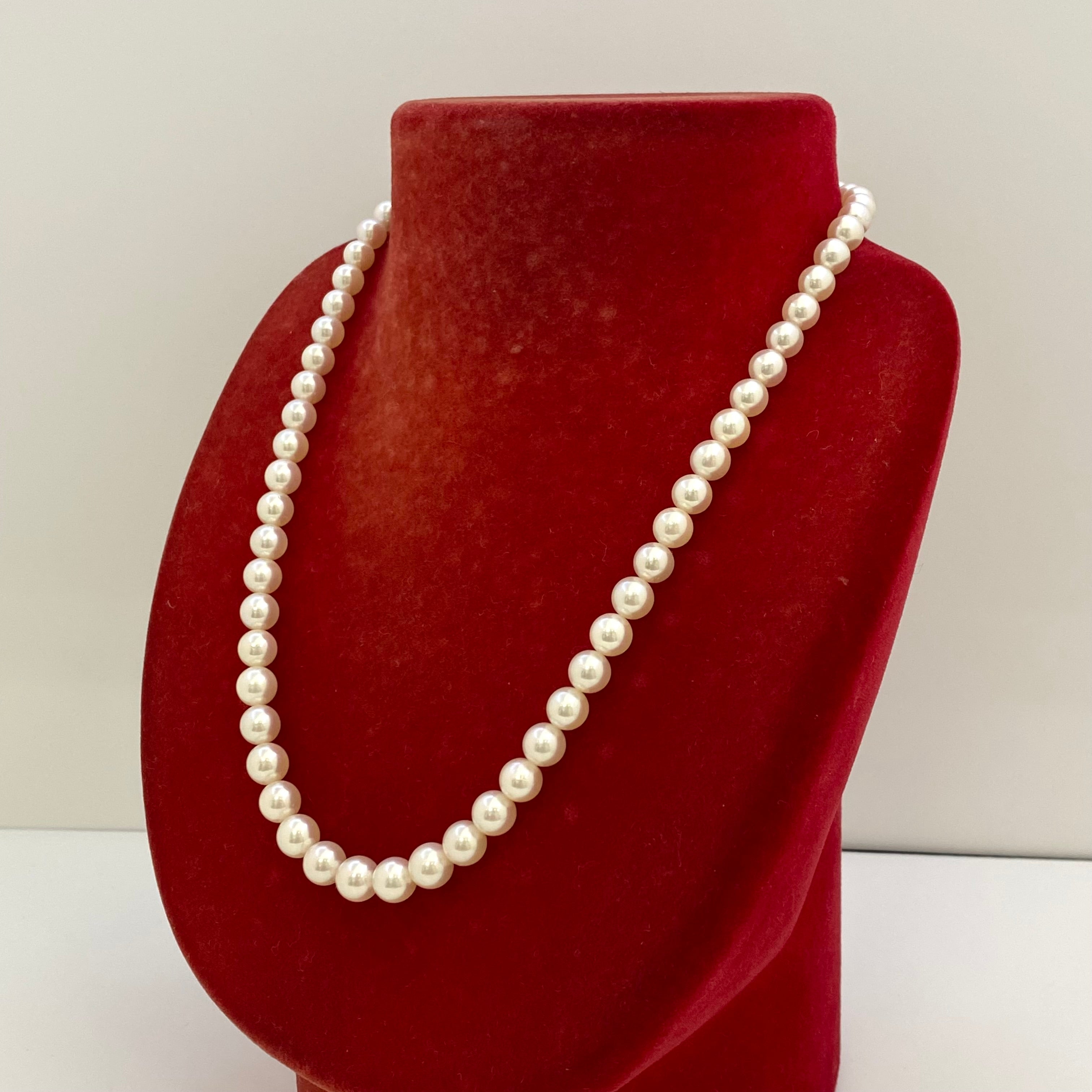 【送料無料】_TASAKI_(田崎)_アコヤパール(あこや真珠)_一連ネックレス_中古品