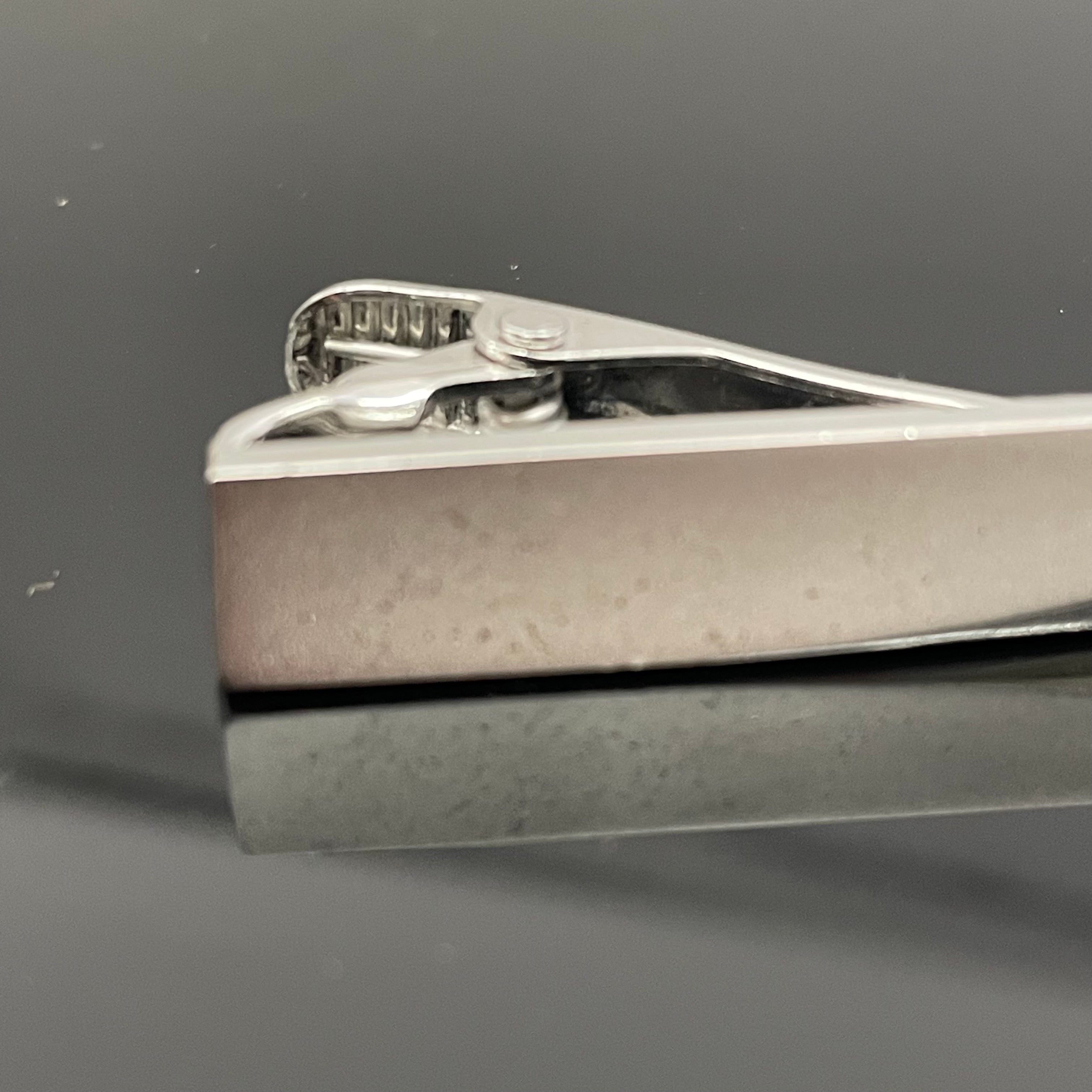 TASAKI_(田崎)_真珠タイピン&カフス set_ ダイヤ付き_中古品