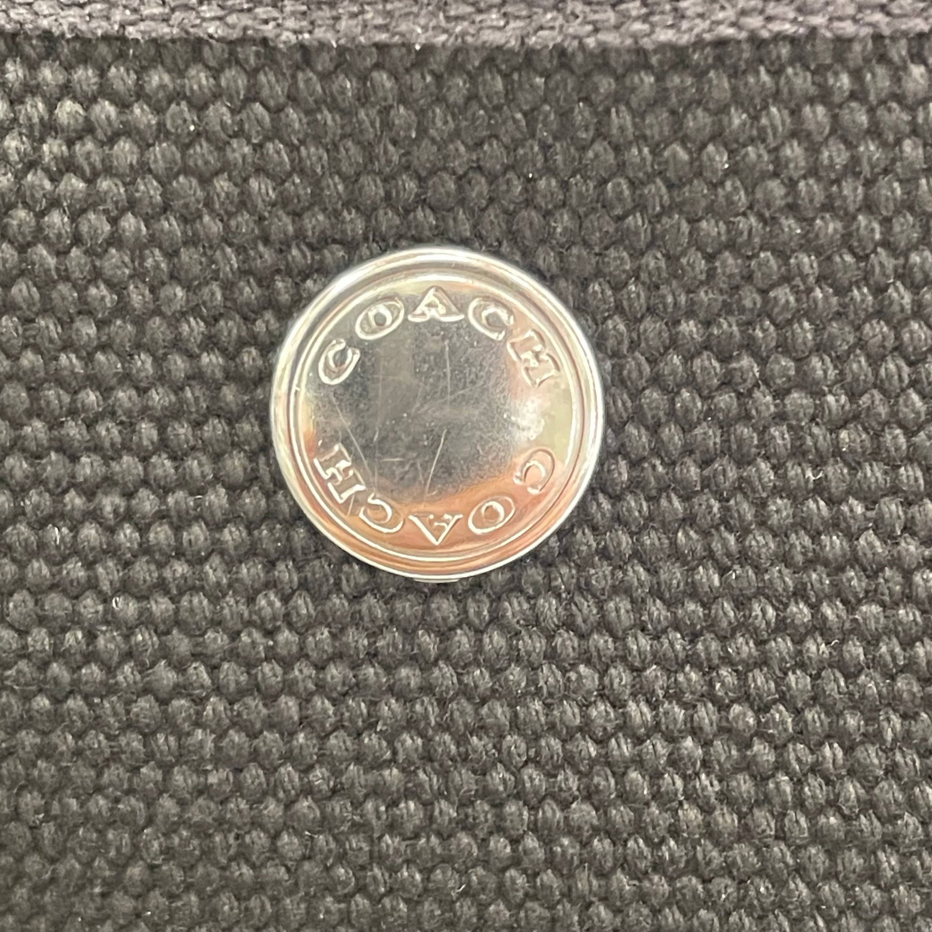 【送料無料】_ COACH_(コーチ)_カーゴトート2WAY _ショルダーベルト付 CP158LHBLK _中古品