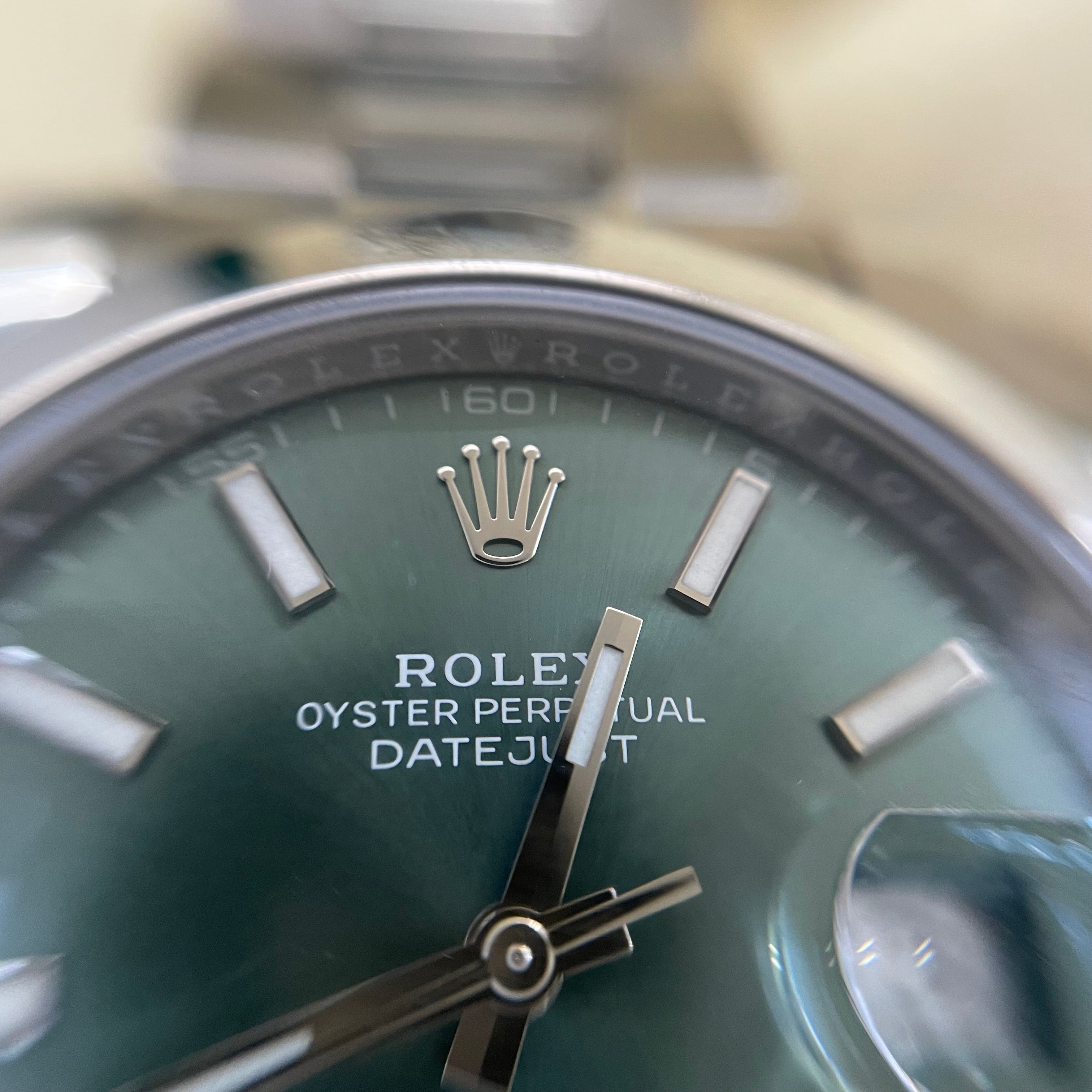 ROLEX_(ロレックス)_デイトジャスト41 _ミントグリーンダイヤル _126300 _中古品