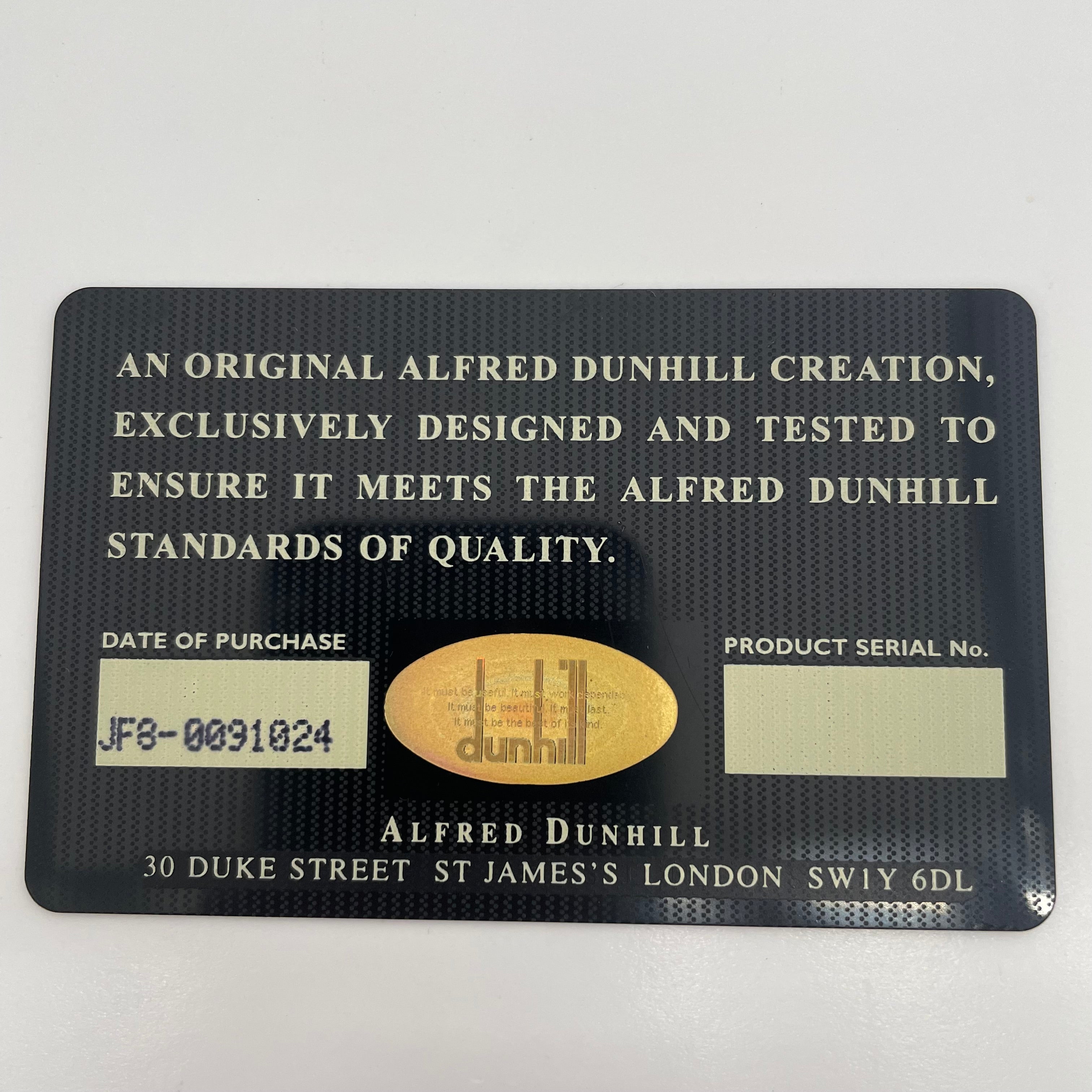 【送料無料】_ dunhill_(ダンヒル)_メンズ長財布 WD1380A _オックスフォードレザー _中古品
