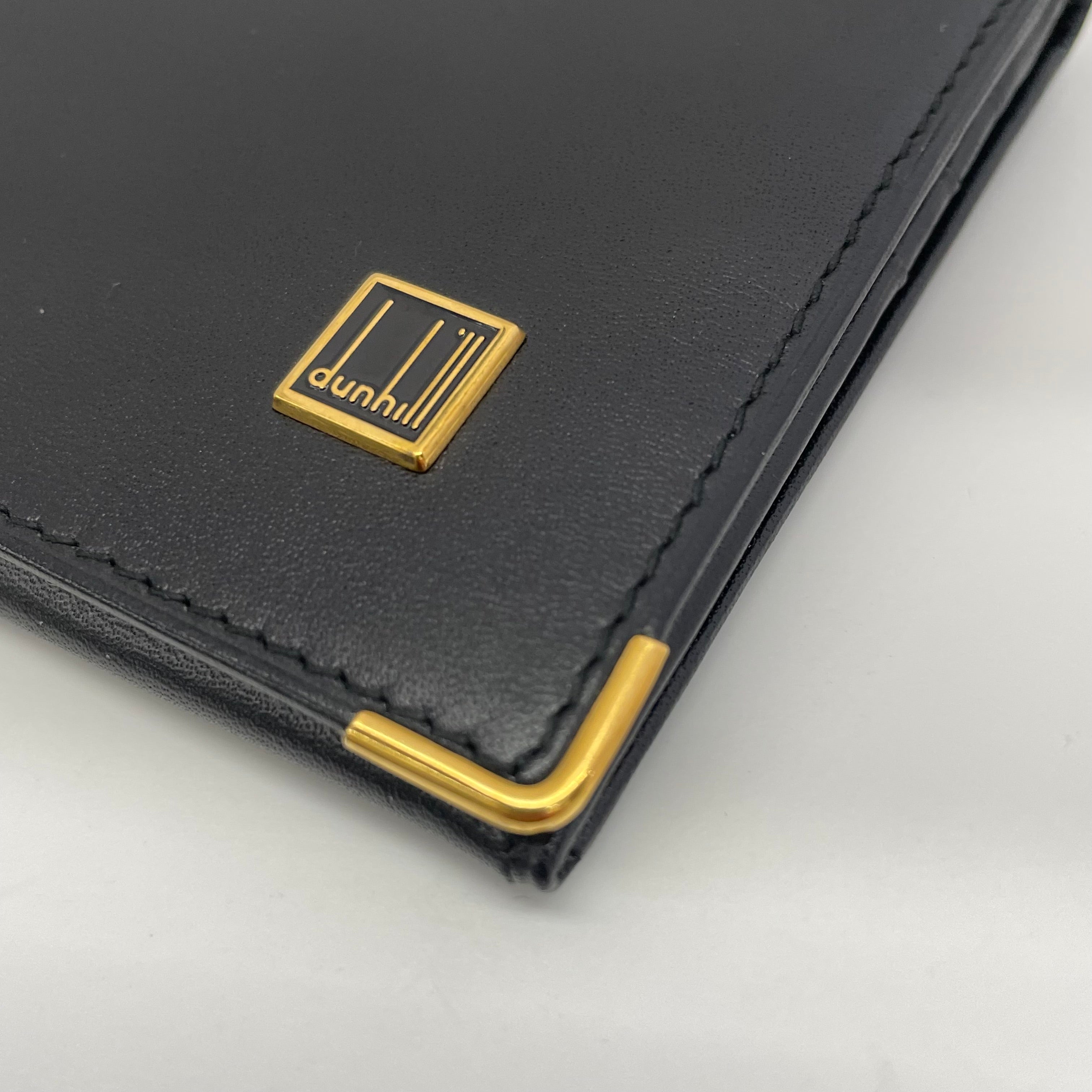 【送料無料】_ dunhill_(ダンヒル)_メンズ長財布 WD1380A _オックスフォードレザー _中古品