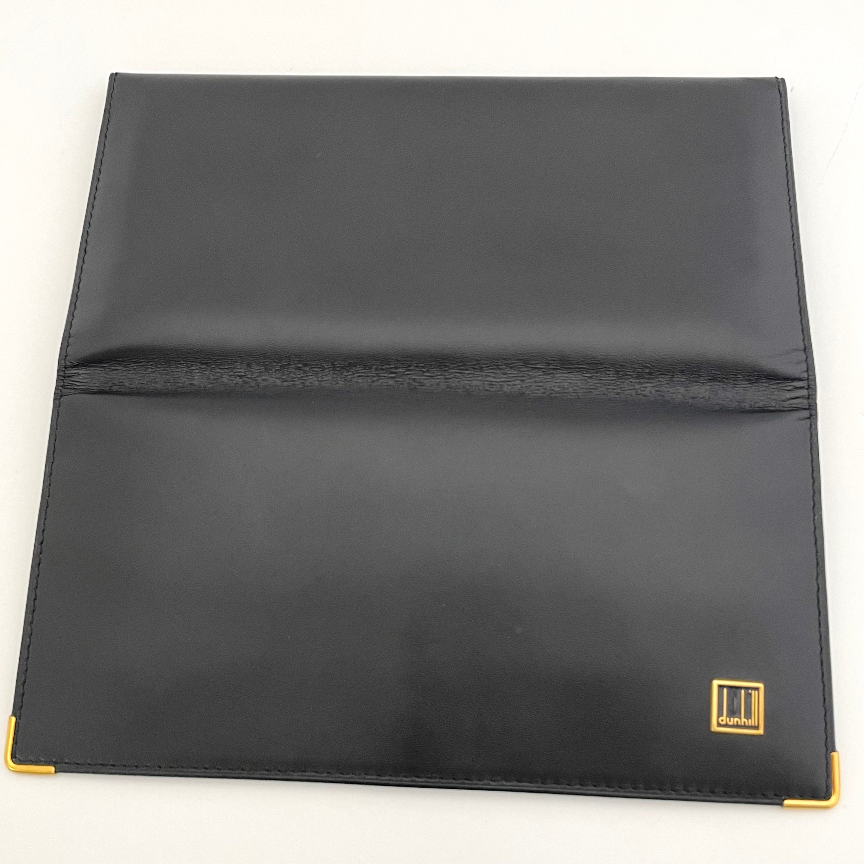 【送料無料】_ dunhill_(ダンヒル)_メンズ長財布 WD1380A _オックスフォードレザー _中古品