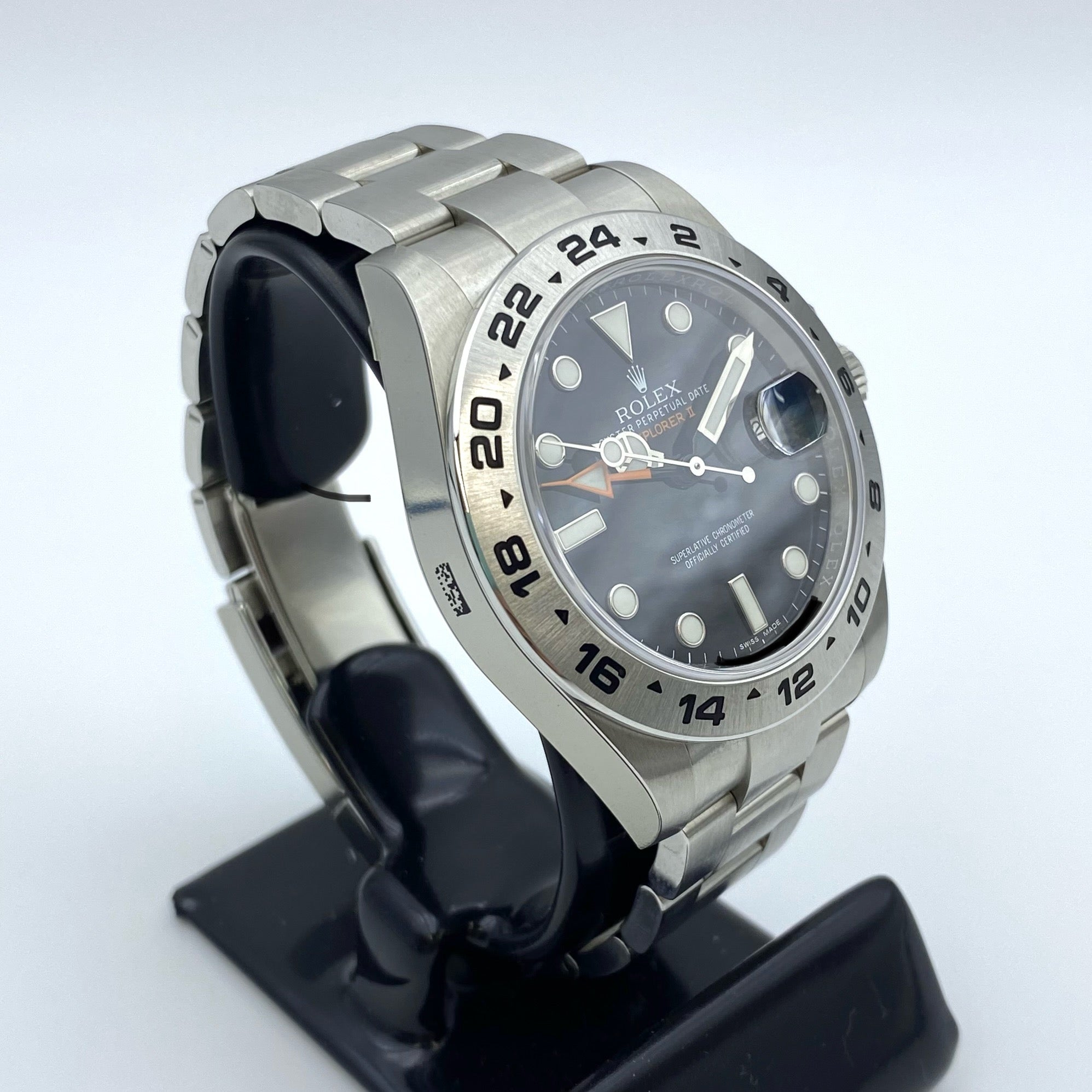 ROLEX_(ロレックス)_エクスプローラーⅡ 黒文字盤_Ref.216570 ランダム番_中古美品 シール残り