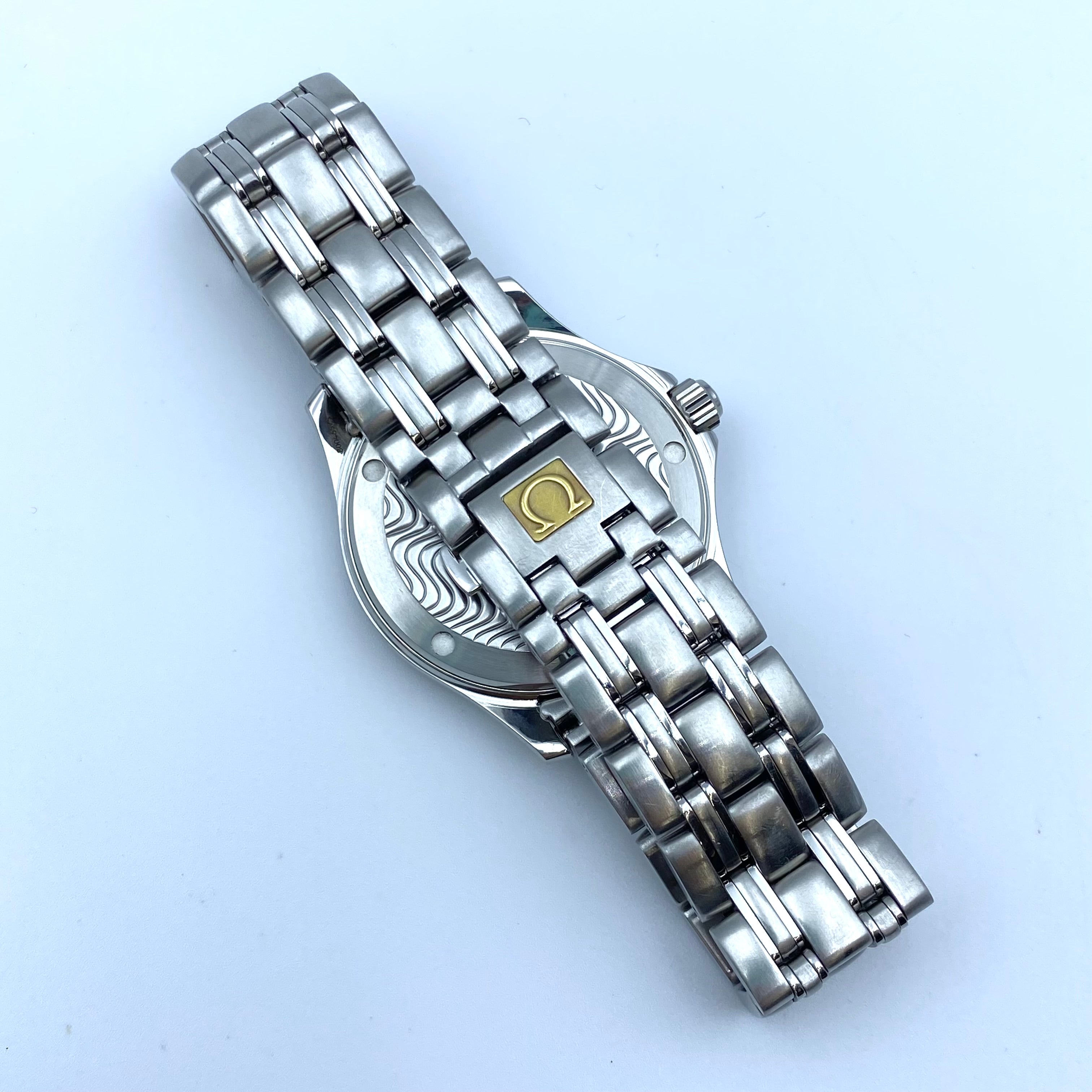 【送料無料】_OMEGA_(オメガ)_シーマスター_青文字盤 自動巻き_2501.81.00_中古品