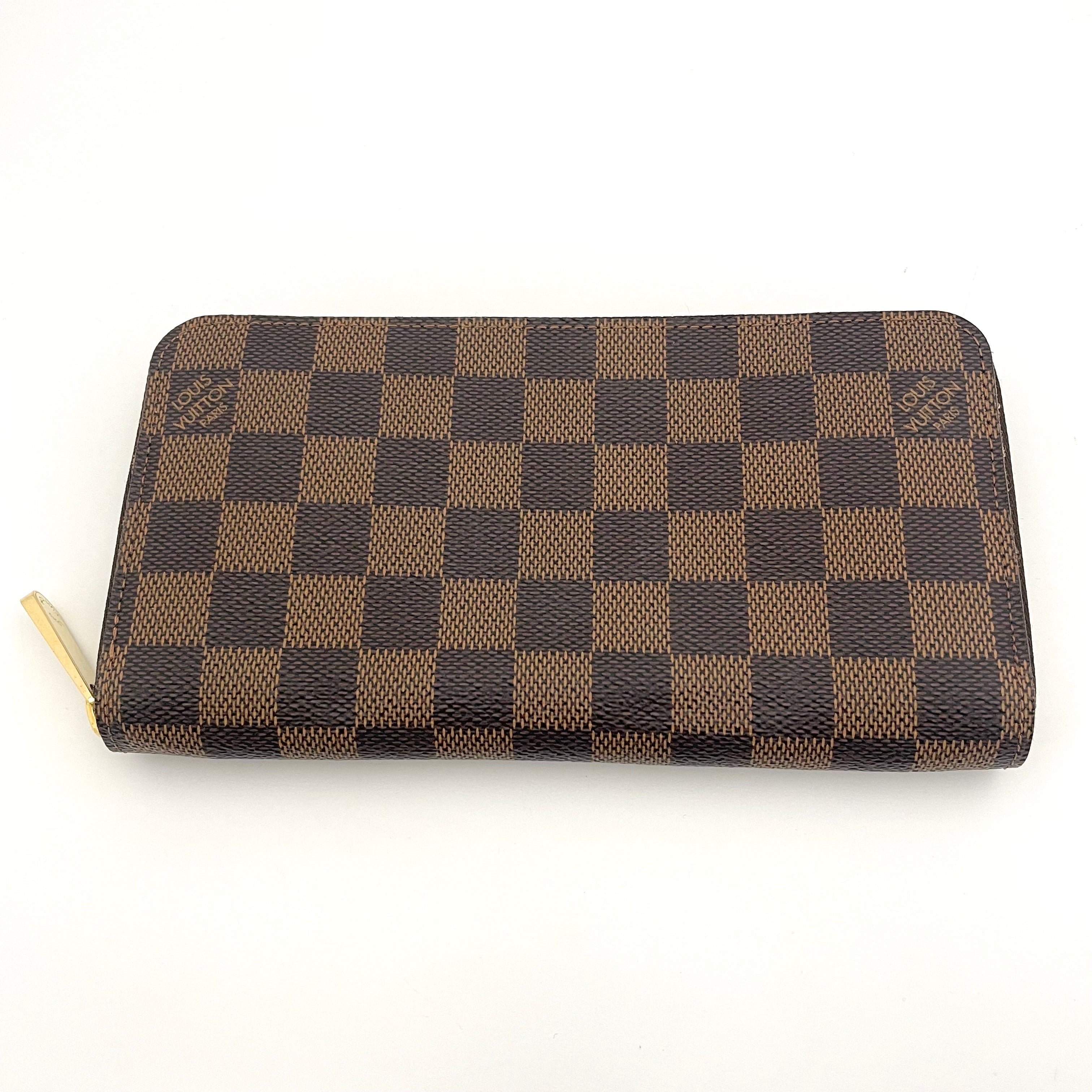 【送料無料】_ LOUIS VUITTON_(ルイヴィトン)_ダミエ ジッピーウォレット _N60015(旧型)_中古品