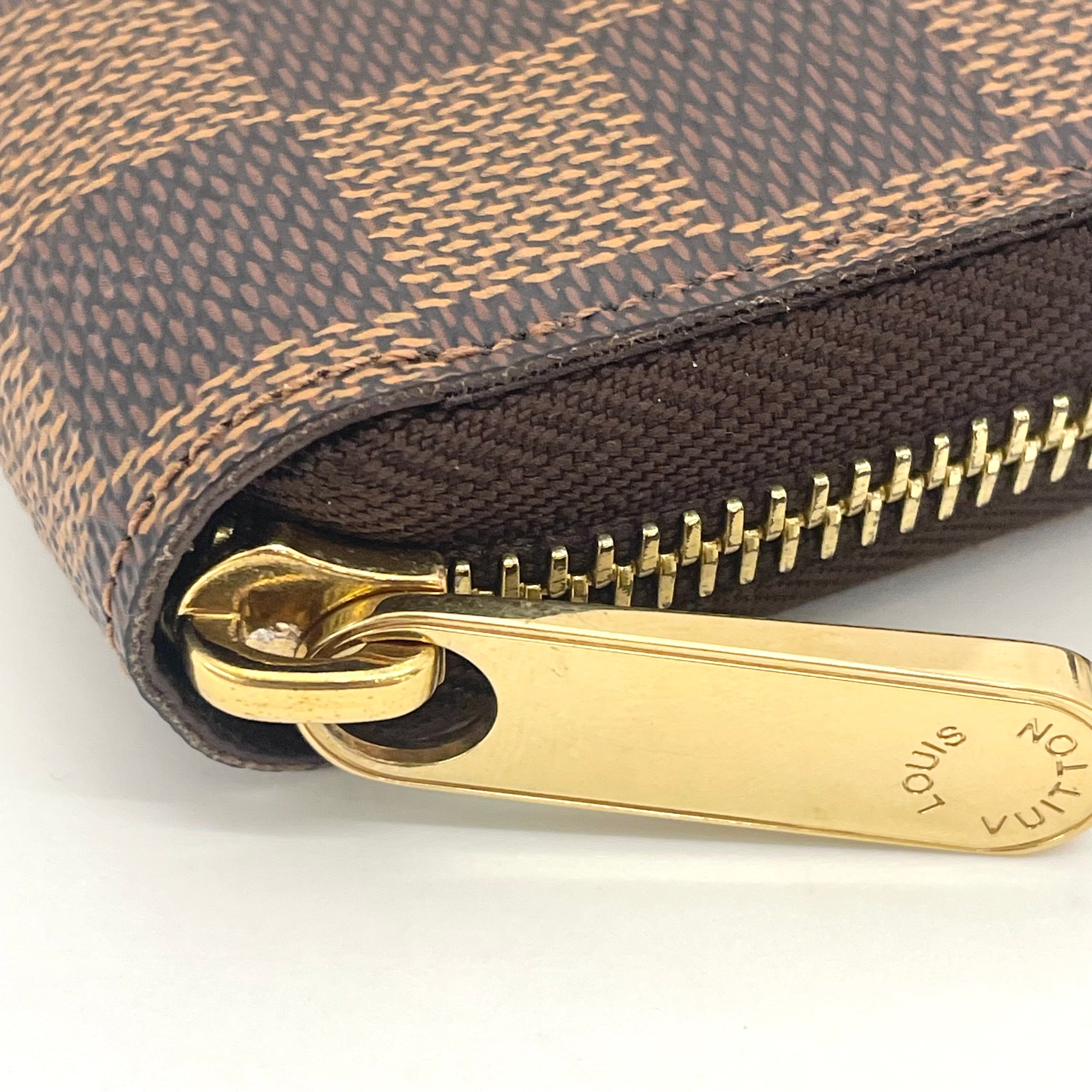 【送料無料】_ LOUIS VUITTON_(ルイヴィトン)_ダミエ ジッピーウォレット _N60015(旧型)_中古品