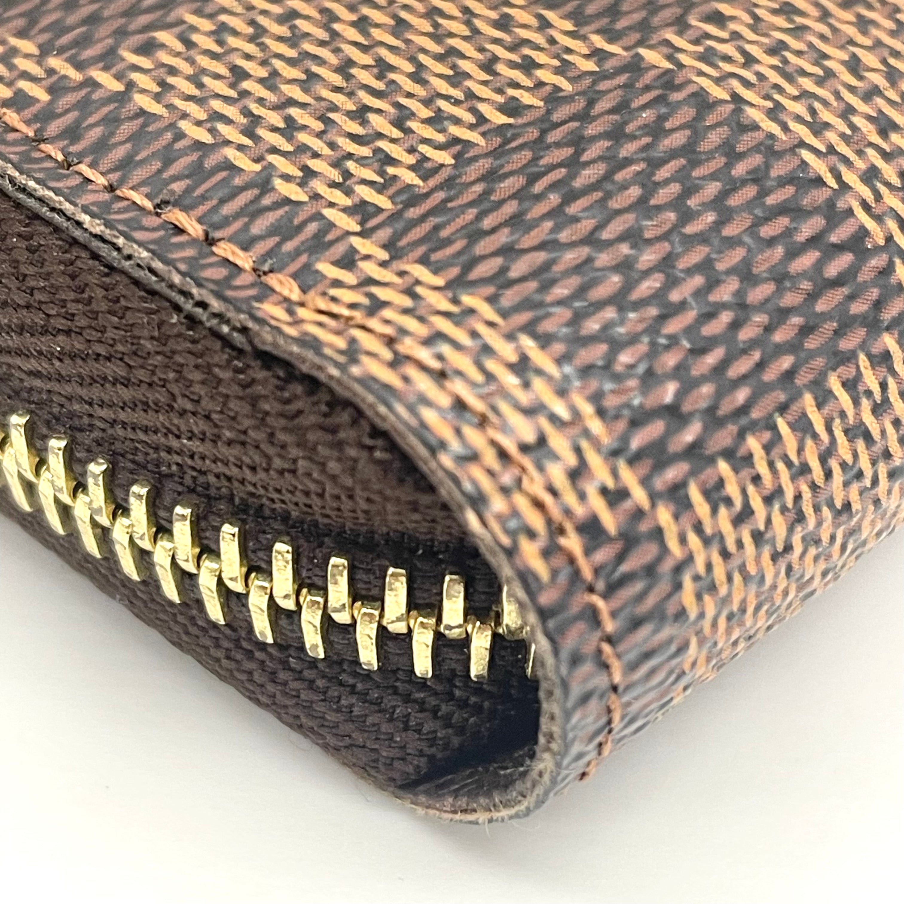 【送料無料】_ LOUIS VUITTON_(ルイヴィトン)_ダミエ ジッピーウォレット _N60015(旧型)_中古品