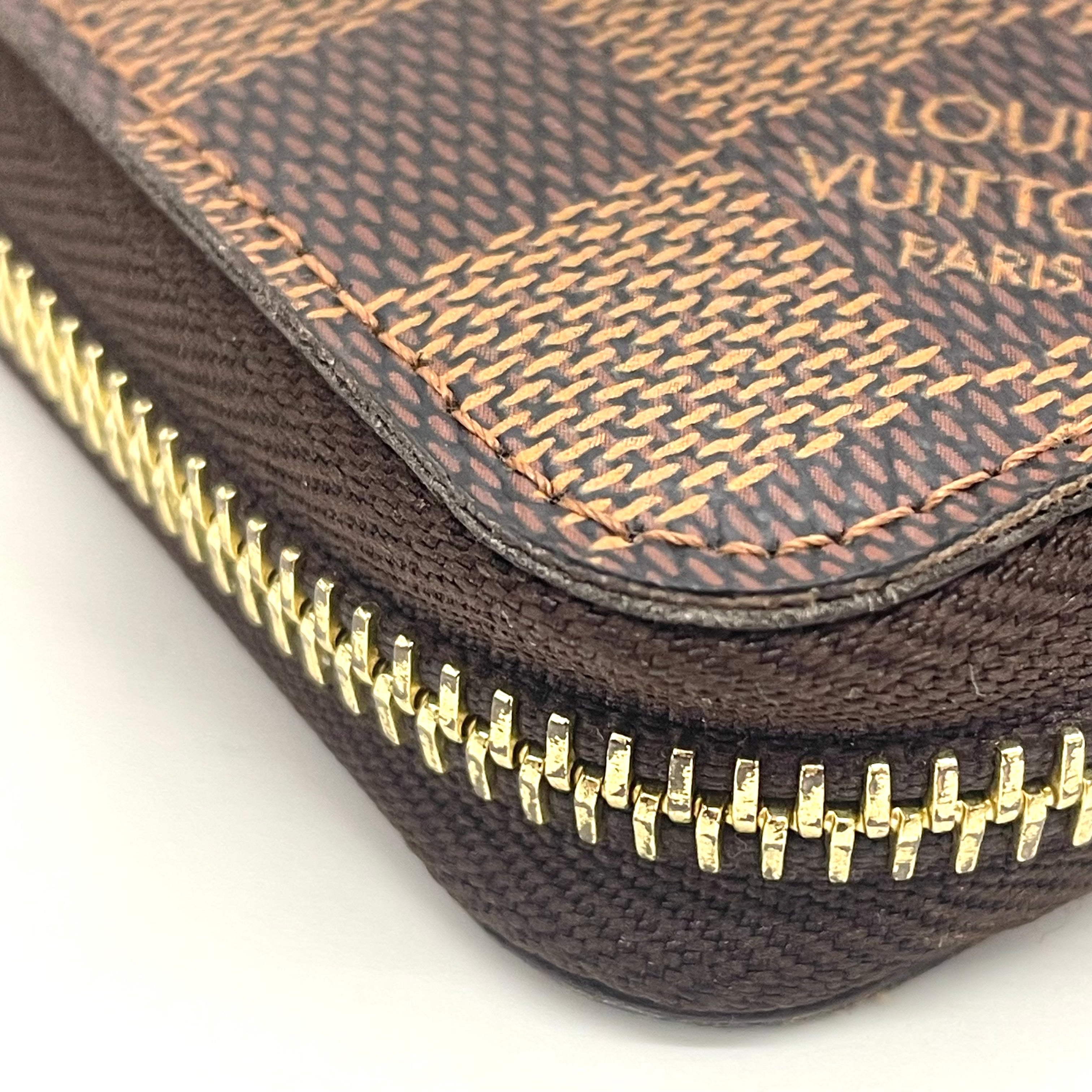 【送料無料】_ LOUIS VUITTON_(ルイヴィトン)_ダミエ ジッピーウォレット _N60015(旧型)_中古品