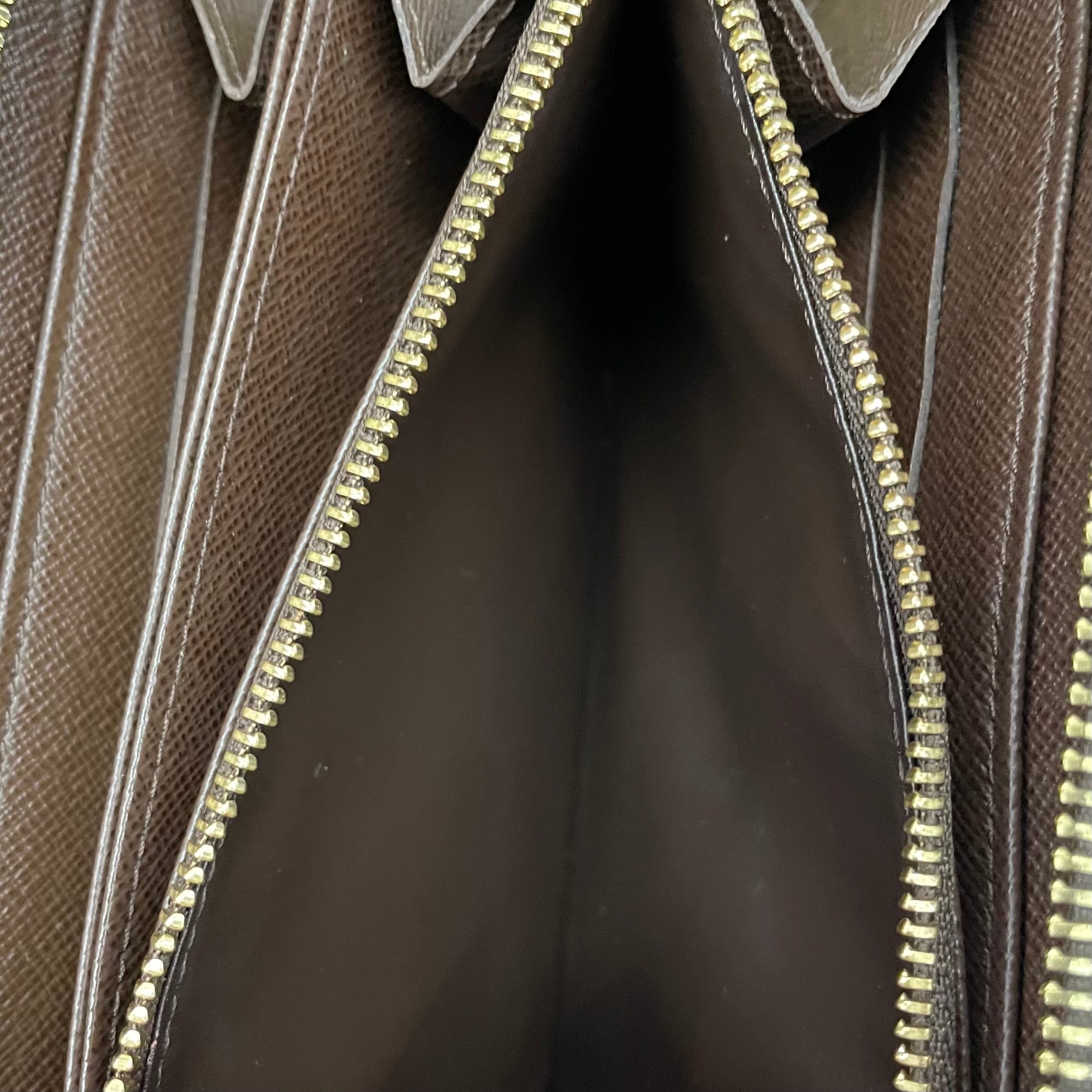 【送料無料】_ LOUIS VUITTON_(ルイヴィトン)_ダミエ ジッピーウォレット _N60015(旧型)_中古品