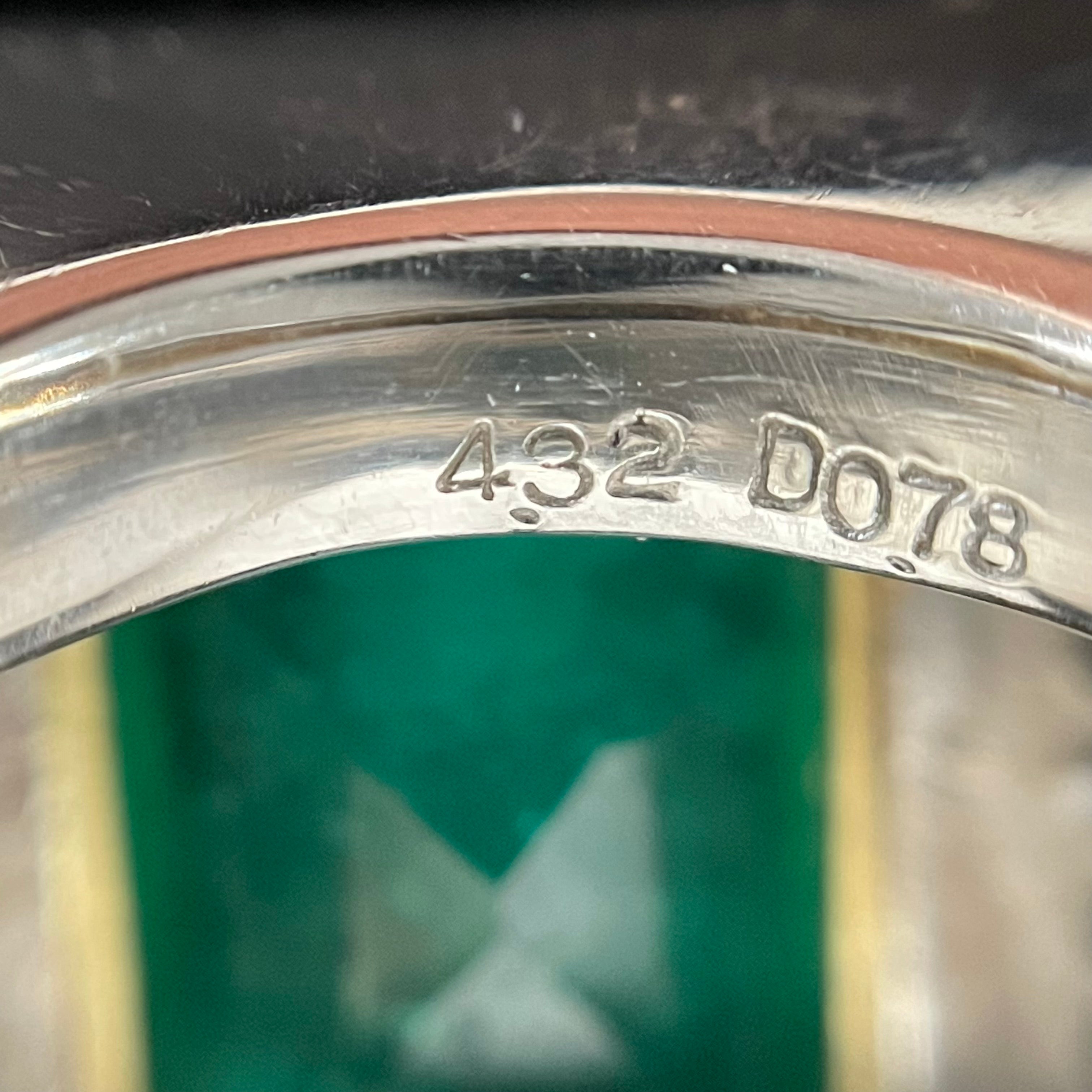 ノンブランド_Pt900/K18 _エメラルドリング_ E4.32ct/FD 0.78ct 30.8g _中古品