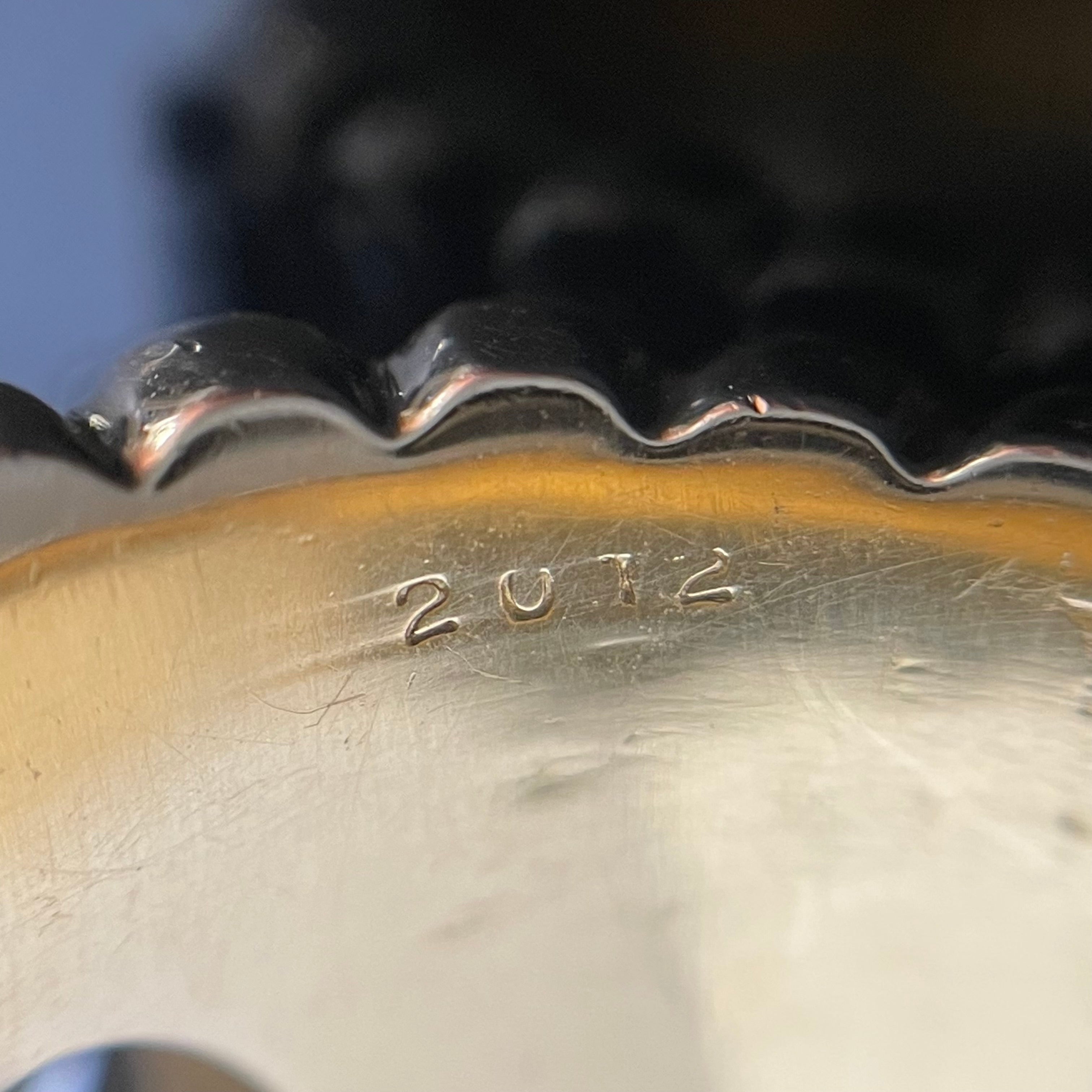 ノンブランド _K18/Pt900 _メンズ用ダイヤモンドリング _D2.012ct/FD1.2ct 37.8g_中古品