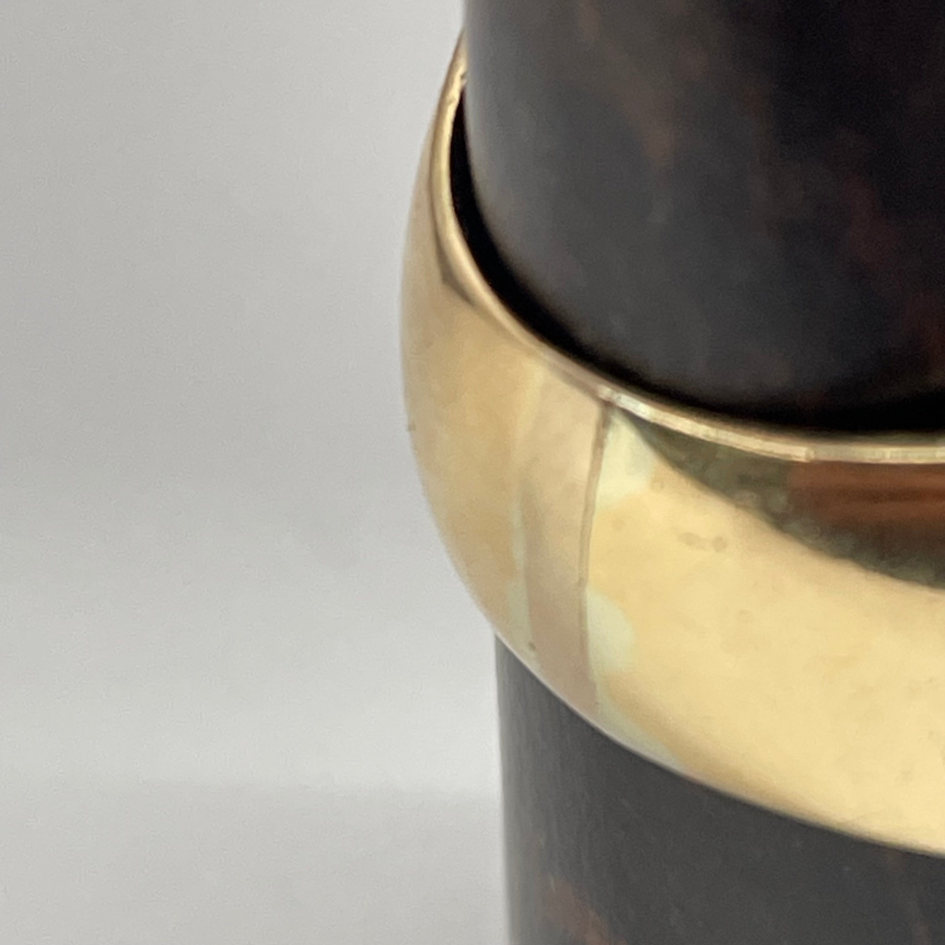 ノンブランド _K18/Pt900 _メンズ用ダイヤモンドリング _D2.012ct/FD1.2ct 37.8g_中古品