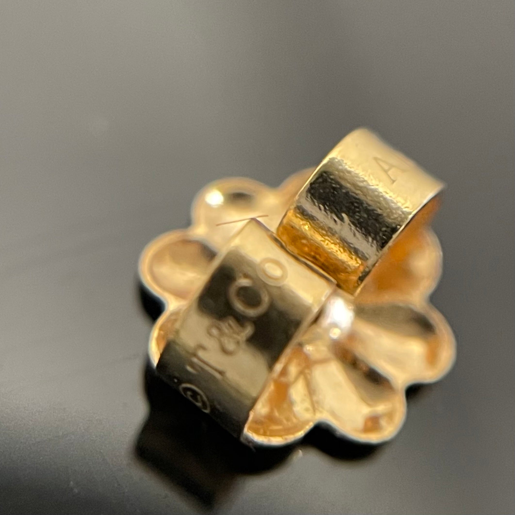 TIFFANY &Co _(ティファニー)_K18PG ダイヤ付き_1837サークルピアス_中古品