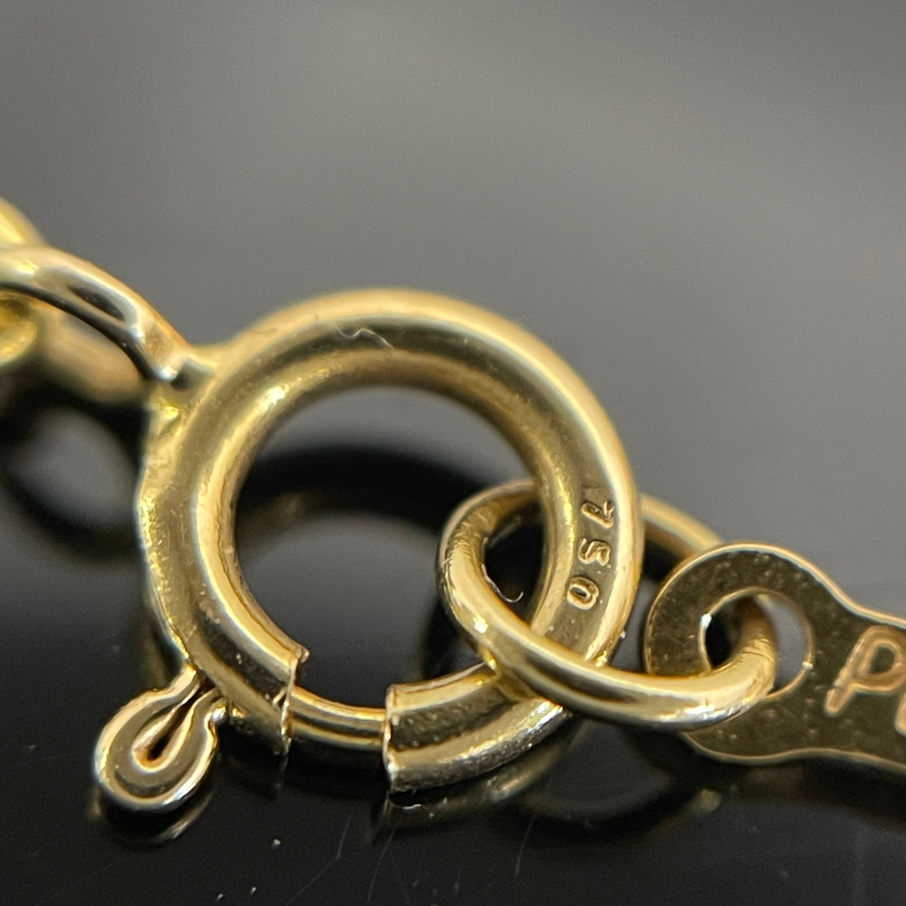 【送料無料】_ TIFFANY &Co_(ティファニー)_K18バードクロスネックレス_ 中古品