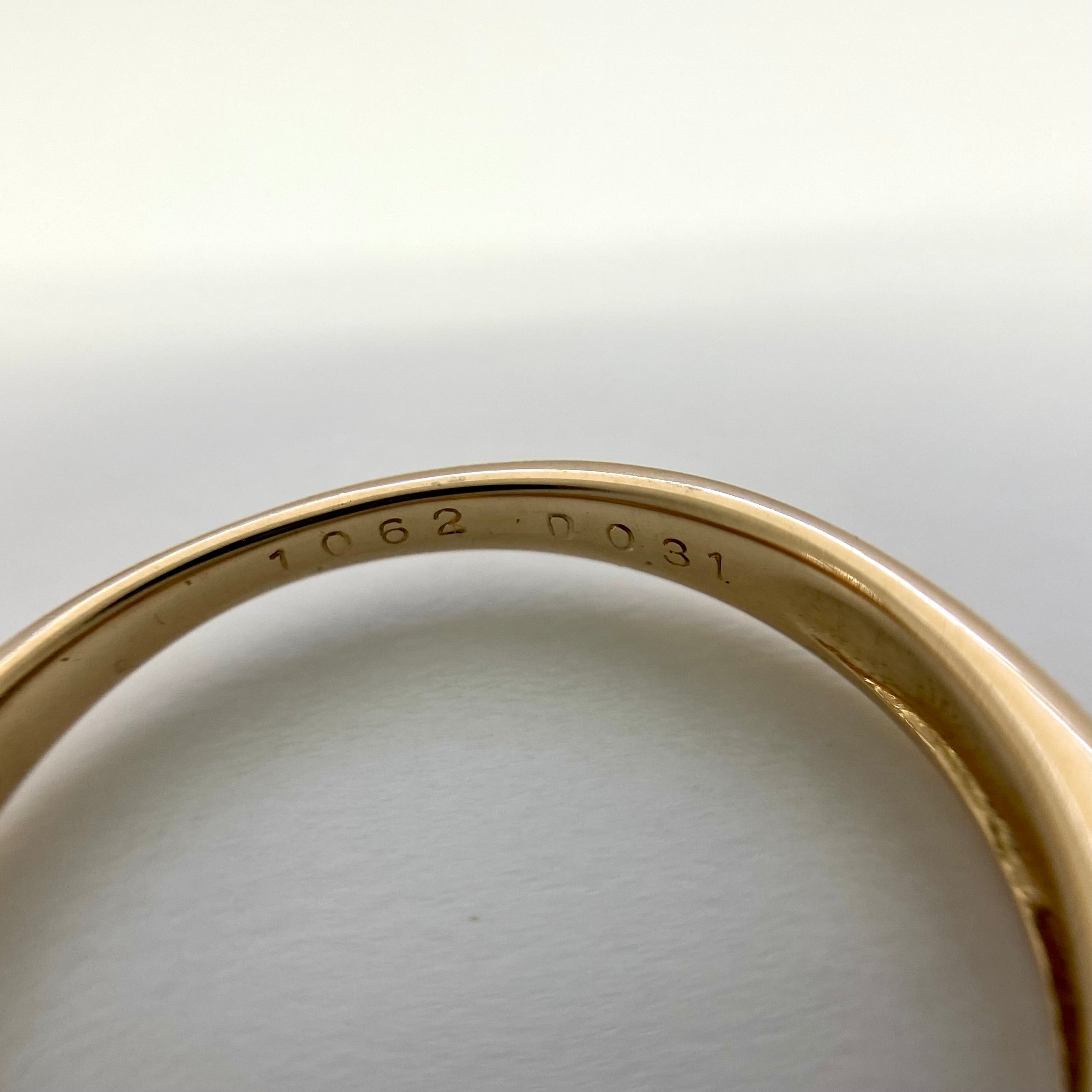 【送料無料】_ ノンブランド_K18 D1.062ct FD0.31ct_リング 3.8g_中古品