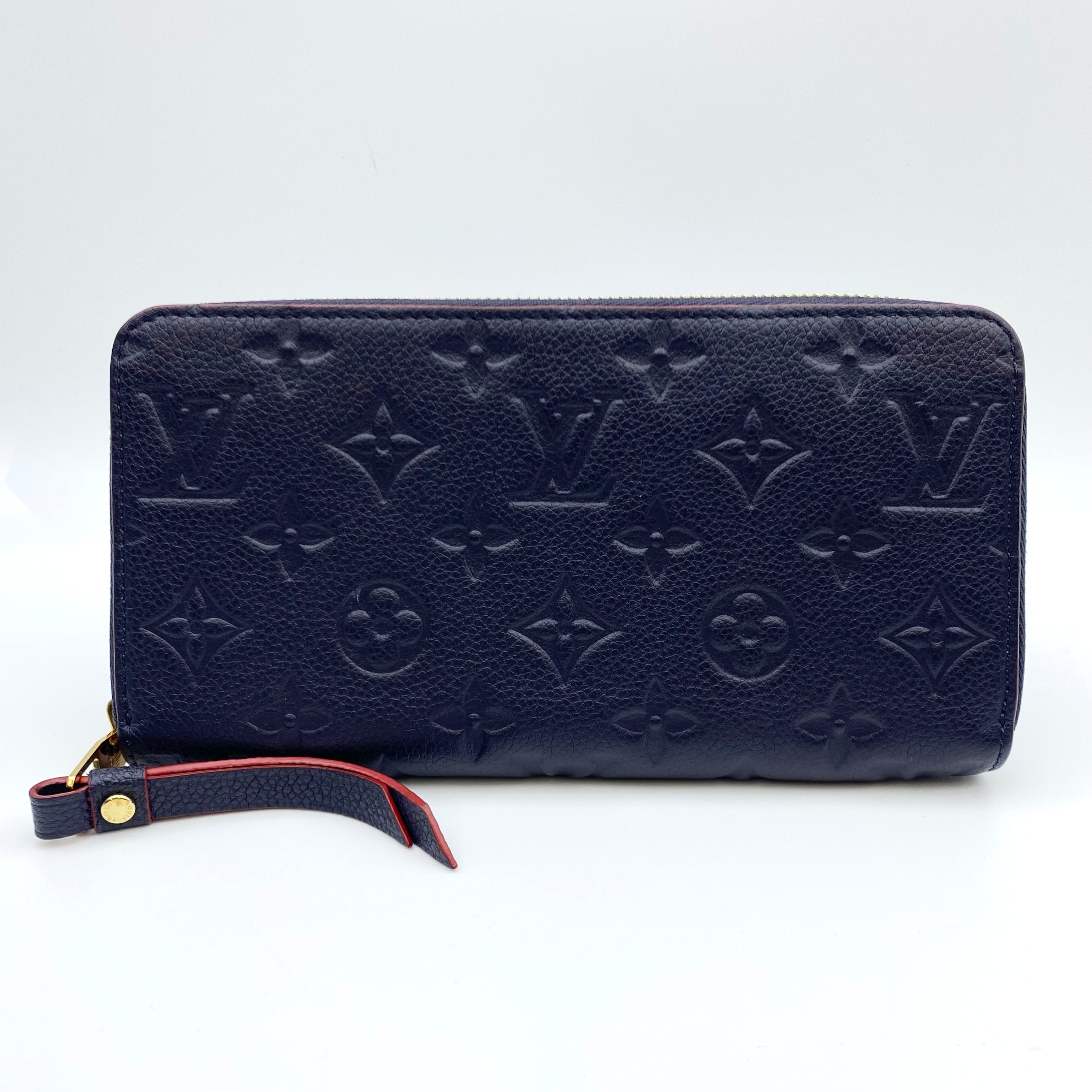 【送料無料】_ LOUIS VUITTON_(ルイヴィトン)_モノグラムアンプラント_ ジッピーウォレット _M62121マリーヌルージュ_ 中古品